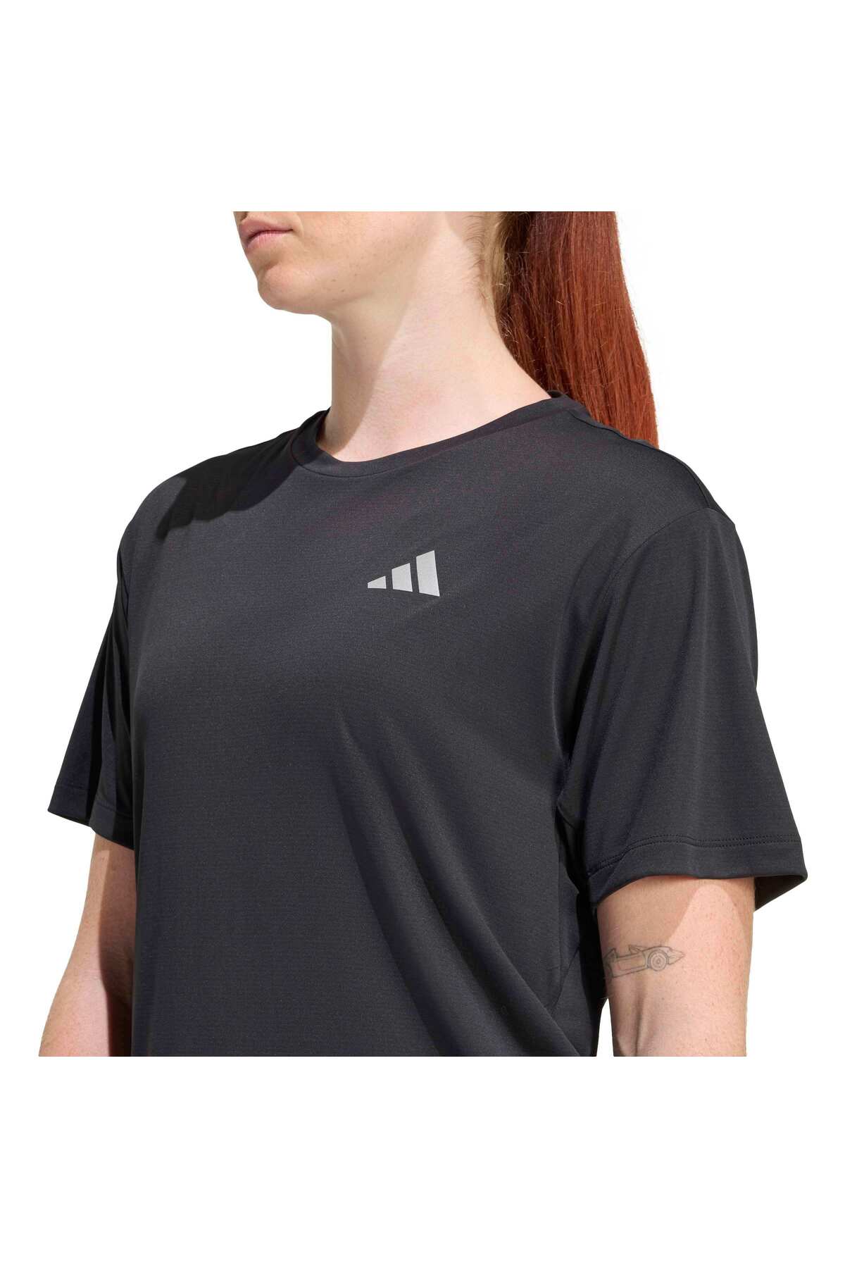 adidas Run Ess Tee W Kadın Spor T-shirt JZ7808 görsel 5