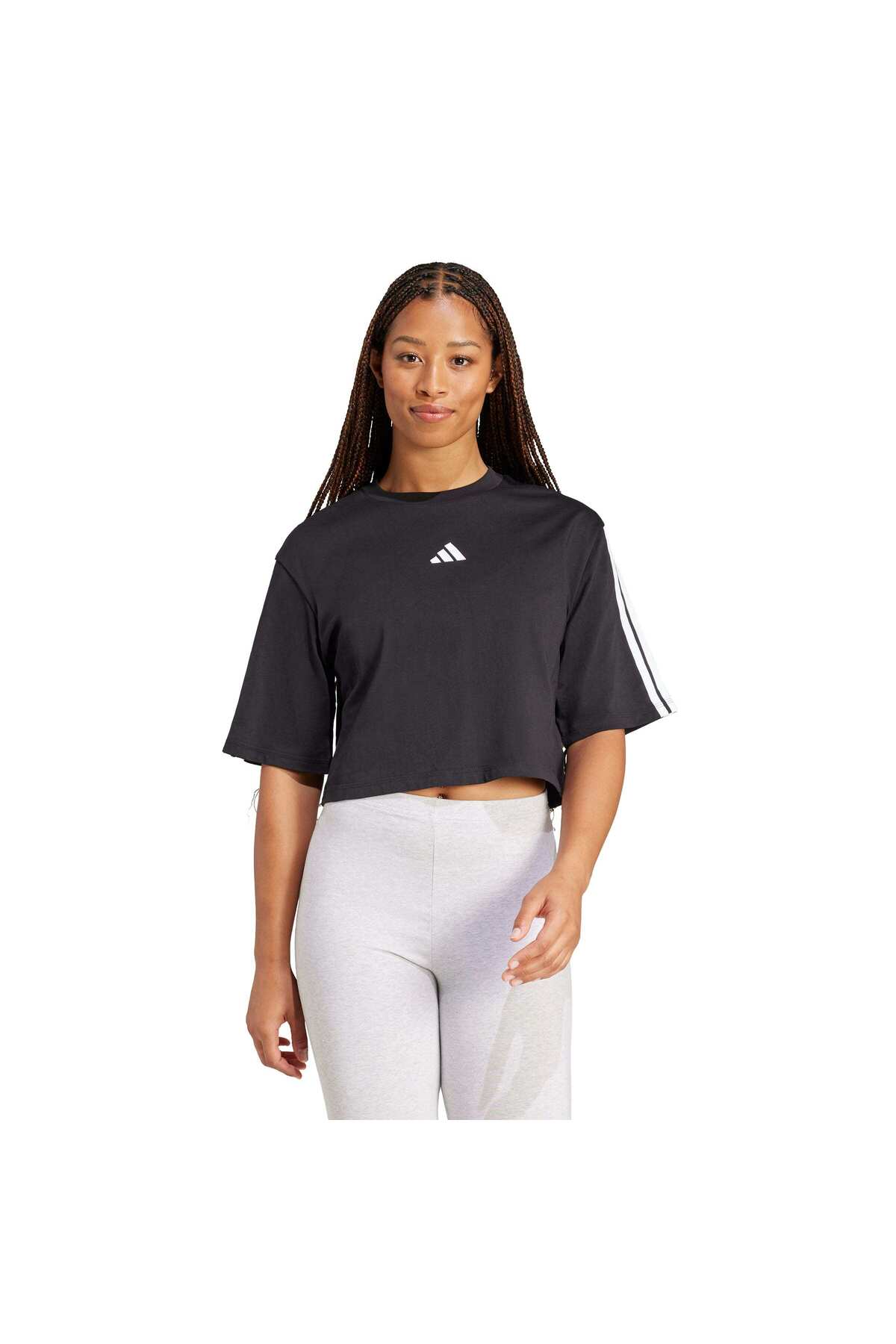 adidas W 3S Sj Tlr T Kadın Spor T-shirt JD4998