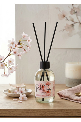 Pelldio Cherry Blossom Çubuklu Oda Kokusu Eko 100ml