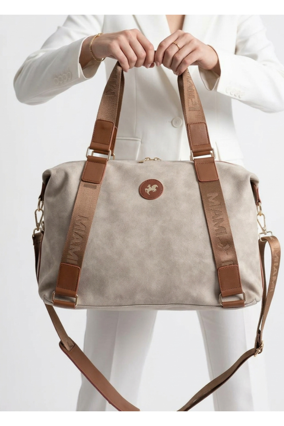 Soft Faux Leather Women's Loose Shoulder Bag