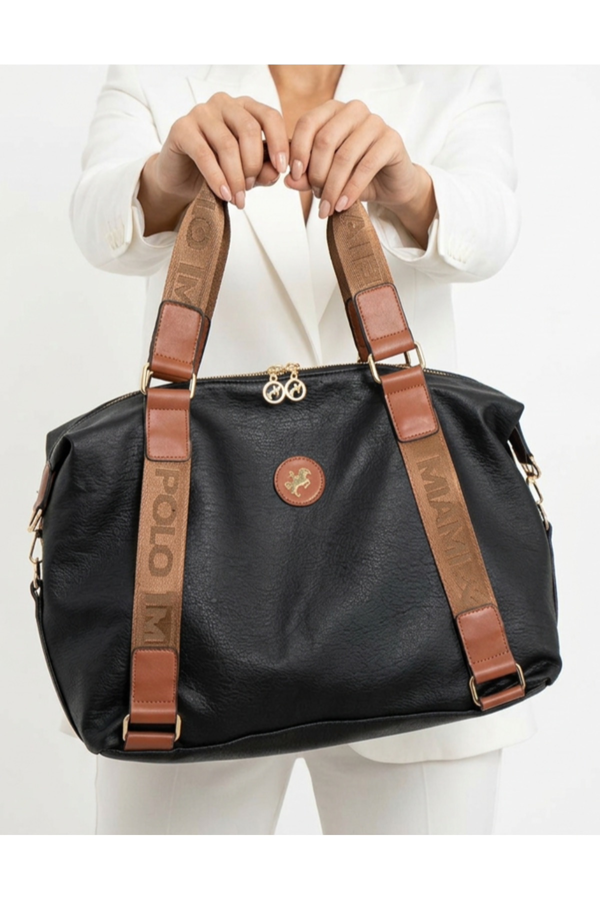 Soft Faux Leather Women's Loose Shoulder Bag