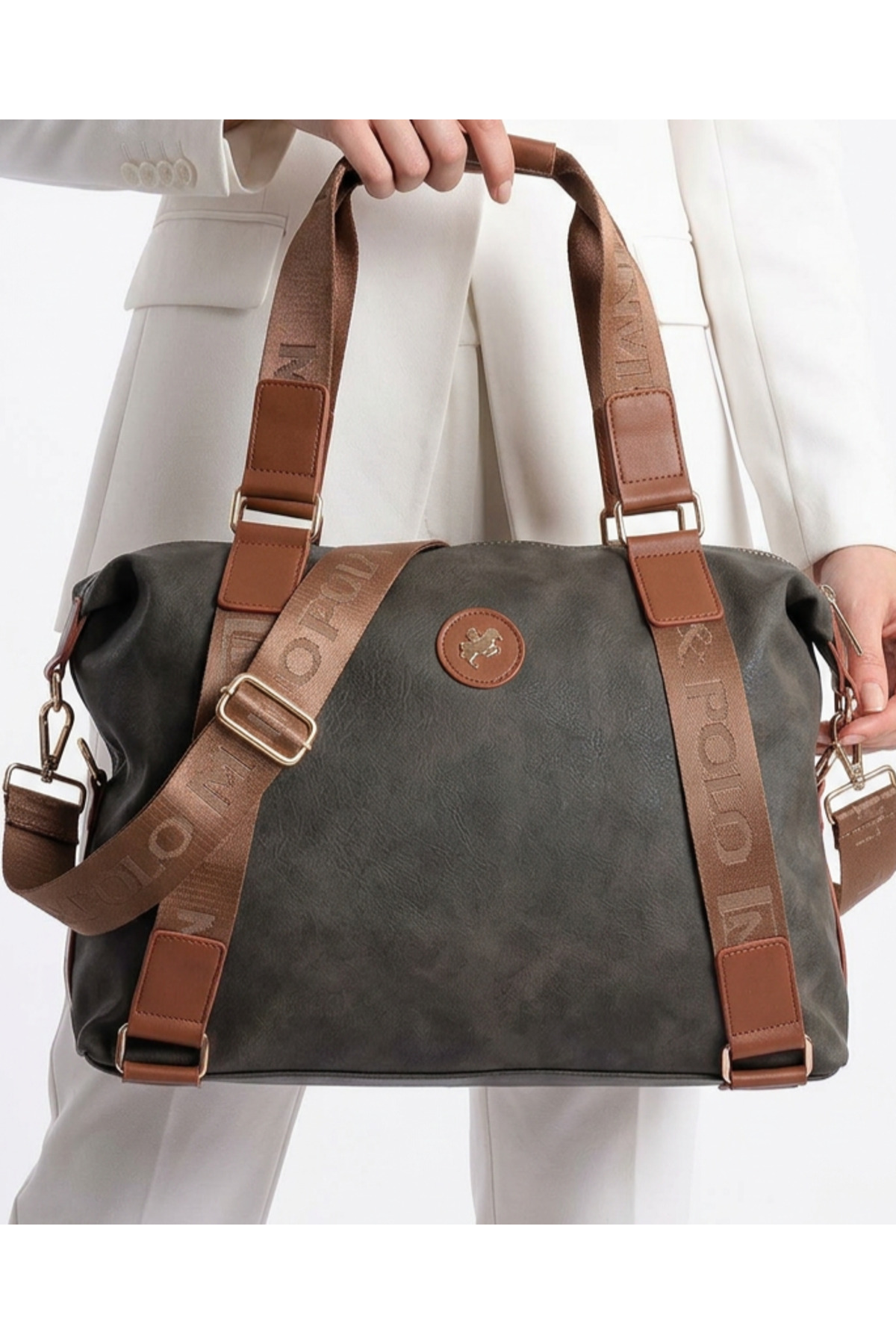 Soft Faux Leather Women's Loose Shoulder Bag