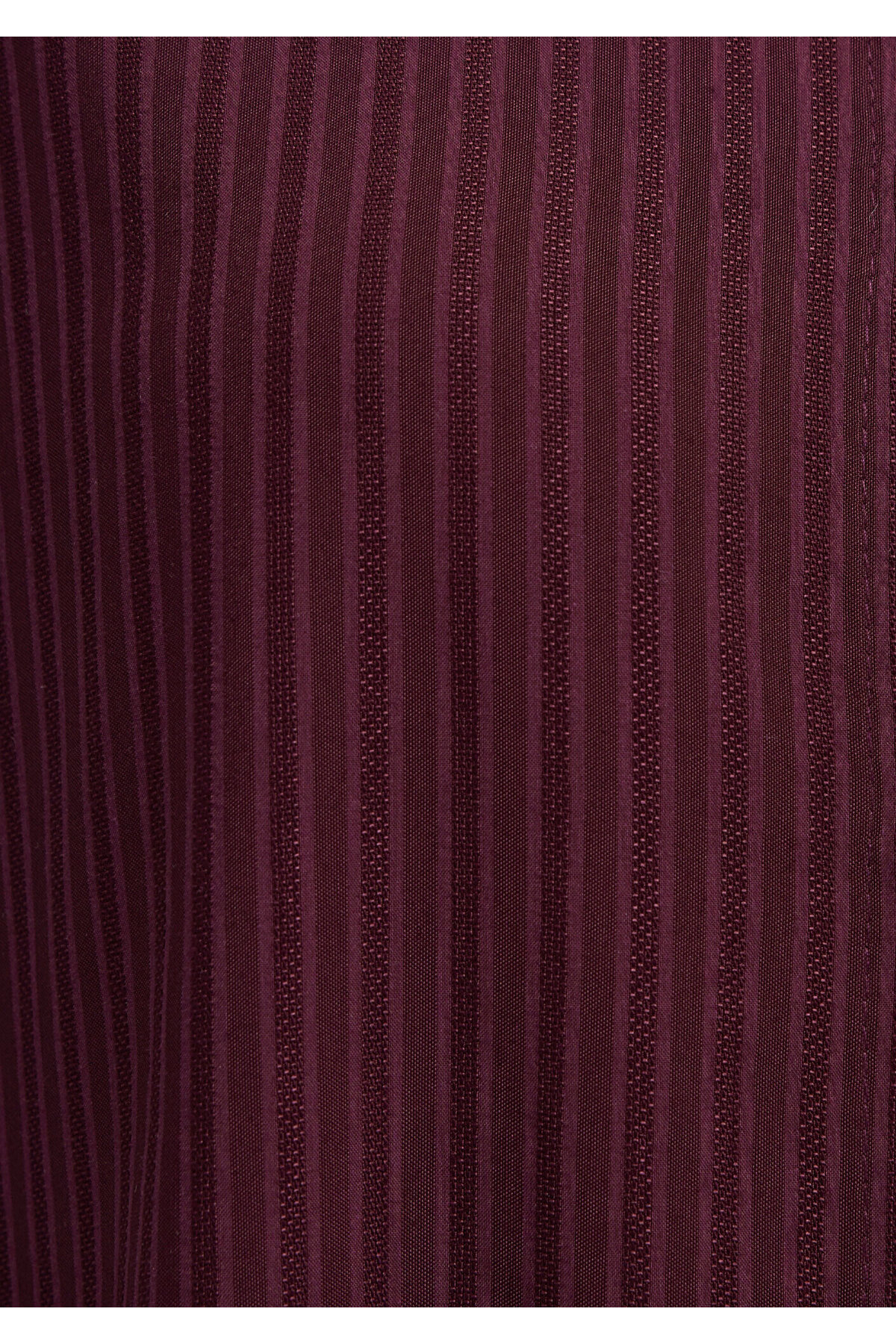 Mavi  Çizgili Bordo Gömlek Oversize / Geniş Kesim 1210878-70434 - Görsel 7