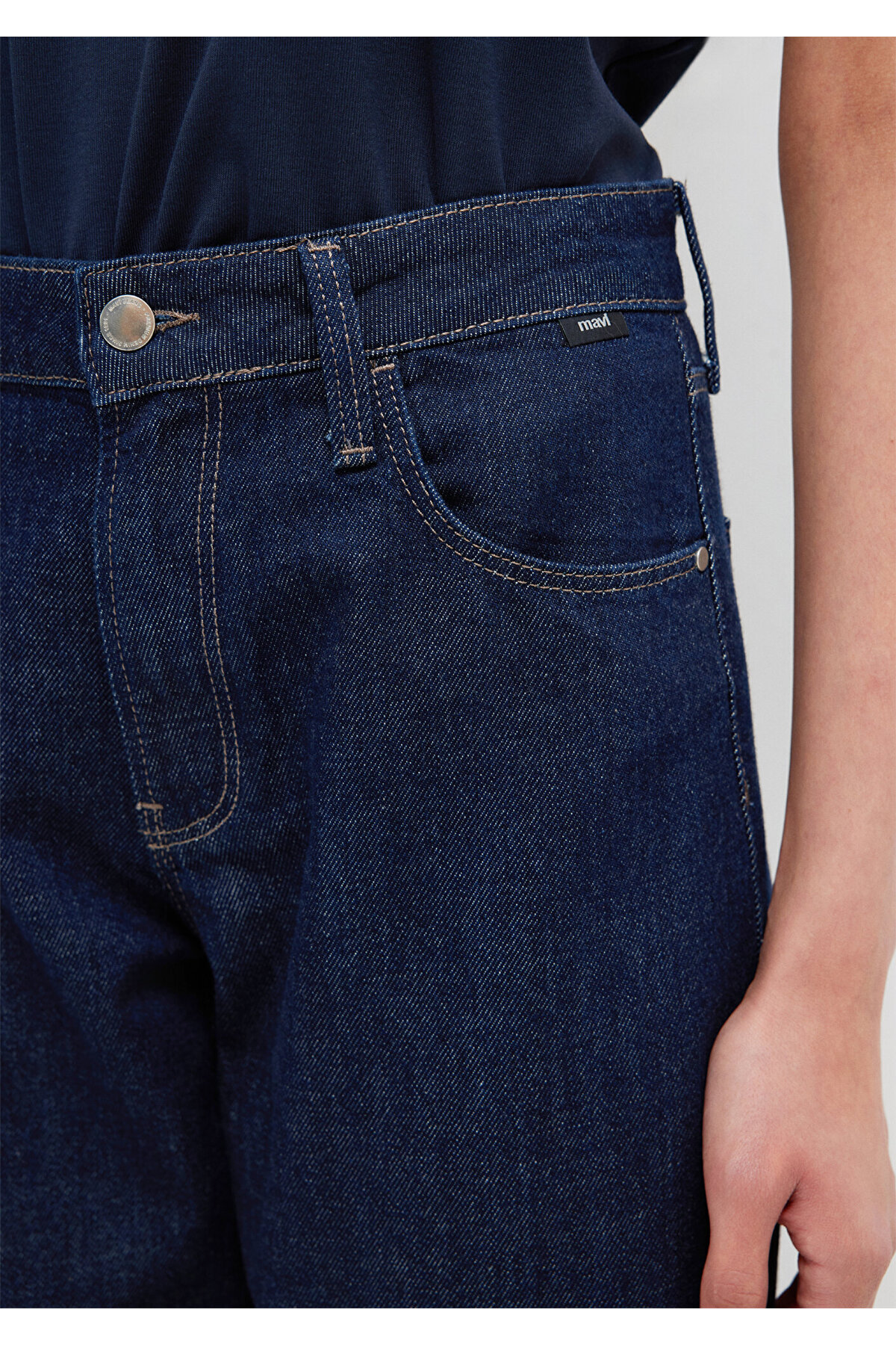 Mavi  Leila Premium Blue Rinse Jean Pantolon 1010600-A3777 - Görsel 7