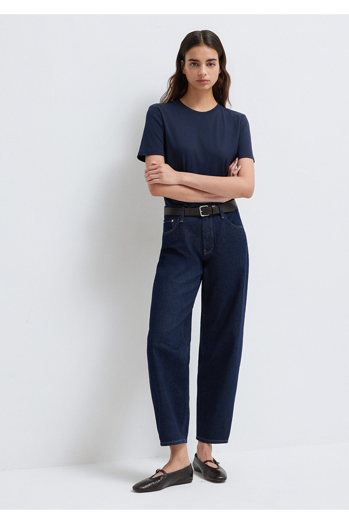 Mavi  Leila Premium Blue Rinse Jean Pantolon 1010600-A3777 - Görsel 2