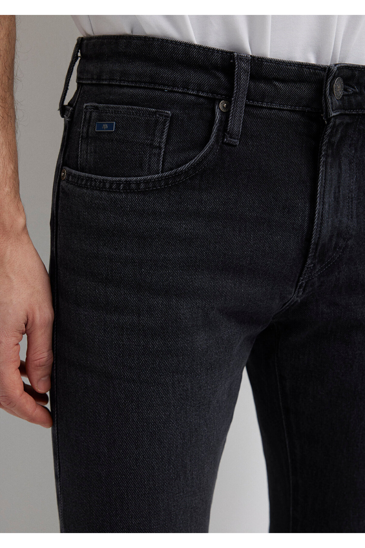 Mavi  James Classic Denim Koyu Antrasit Smoke Jean Pantolon 0042490647 - Görsel 7