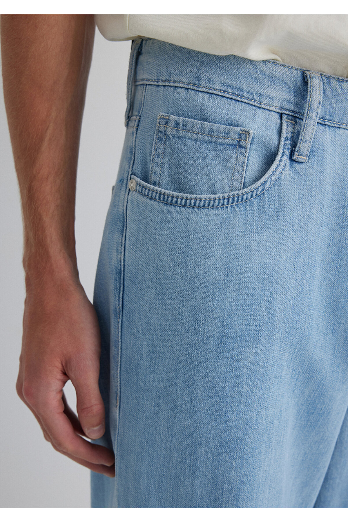 Mavi  Mitte Street Açık Mavi Denim Jean Pantolon 0010101-89518 - Görsel 7