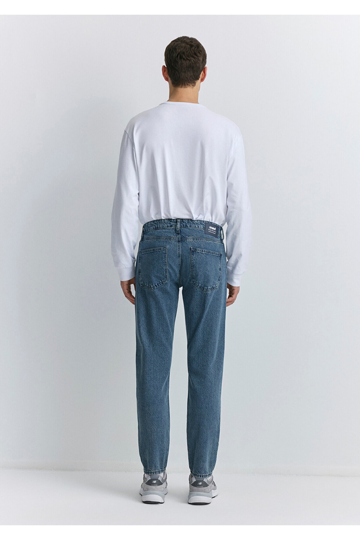 Mavi  Erkek Gri London Blue Grey Classic Denim Jean 0010172-89273-Std - Görsel 4