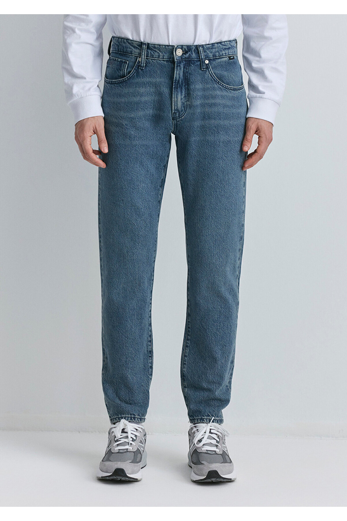 Mavi  Erkek Gri London Blue Grey Classic Denim Jean 0010172-89273-Std - Görsel 3