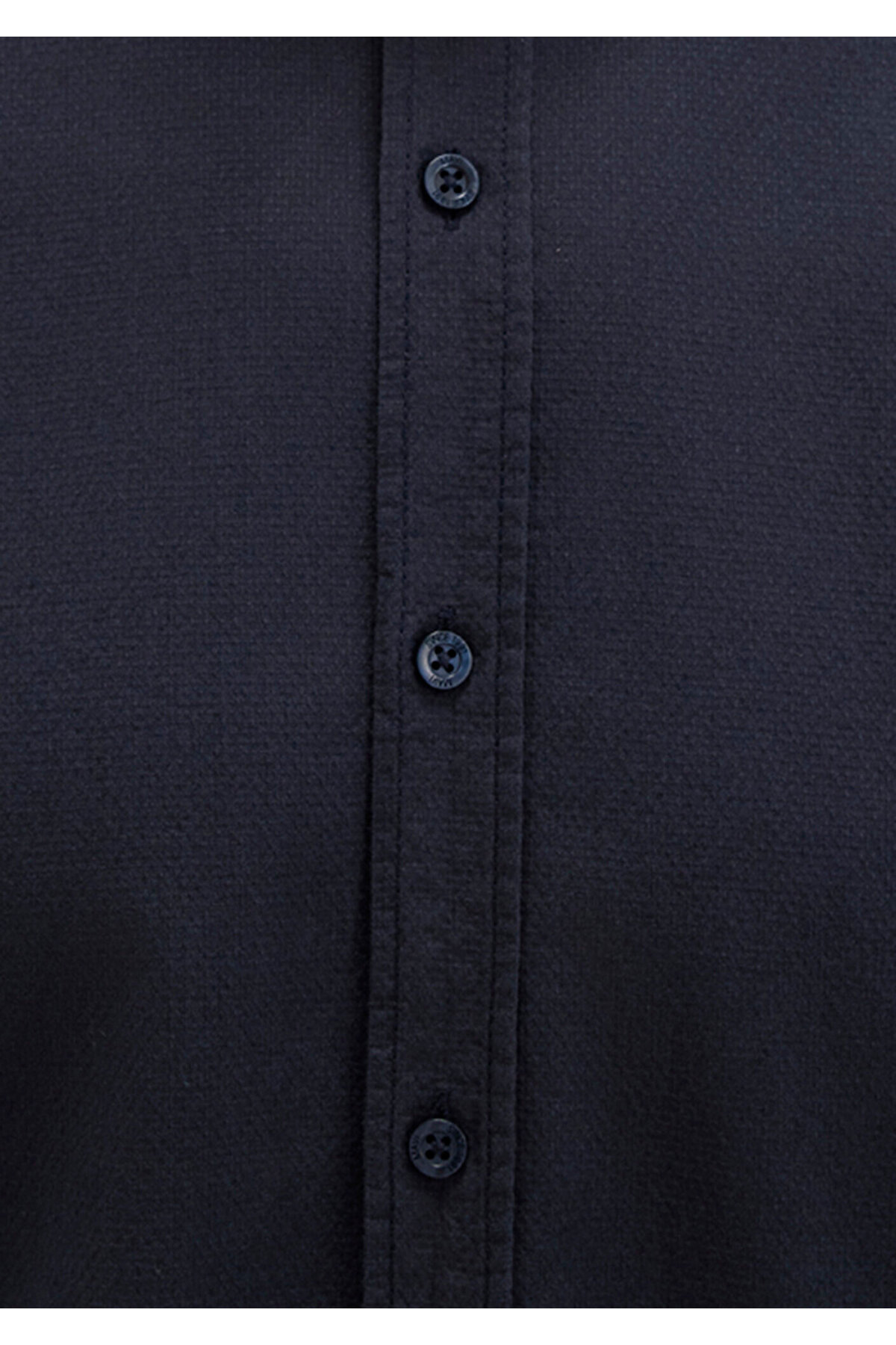 Mavi  Lacivert Gömlek Slim Fit / Dar Kesim 0211673-70489 - Görsel 7