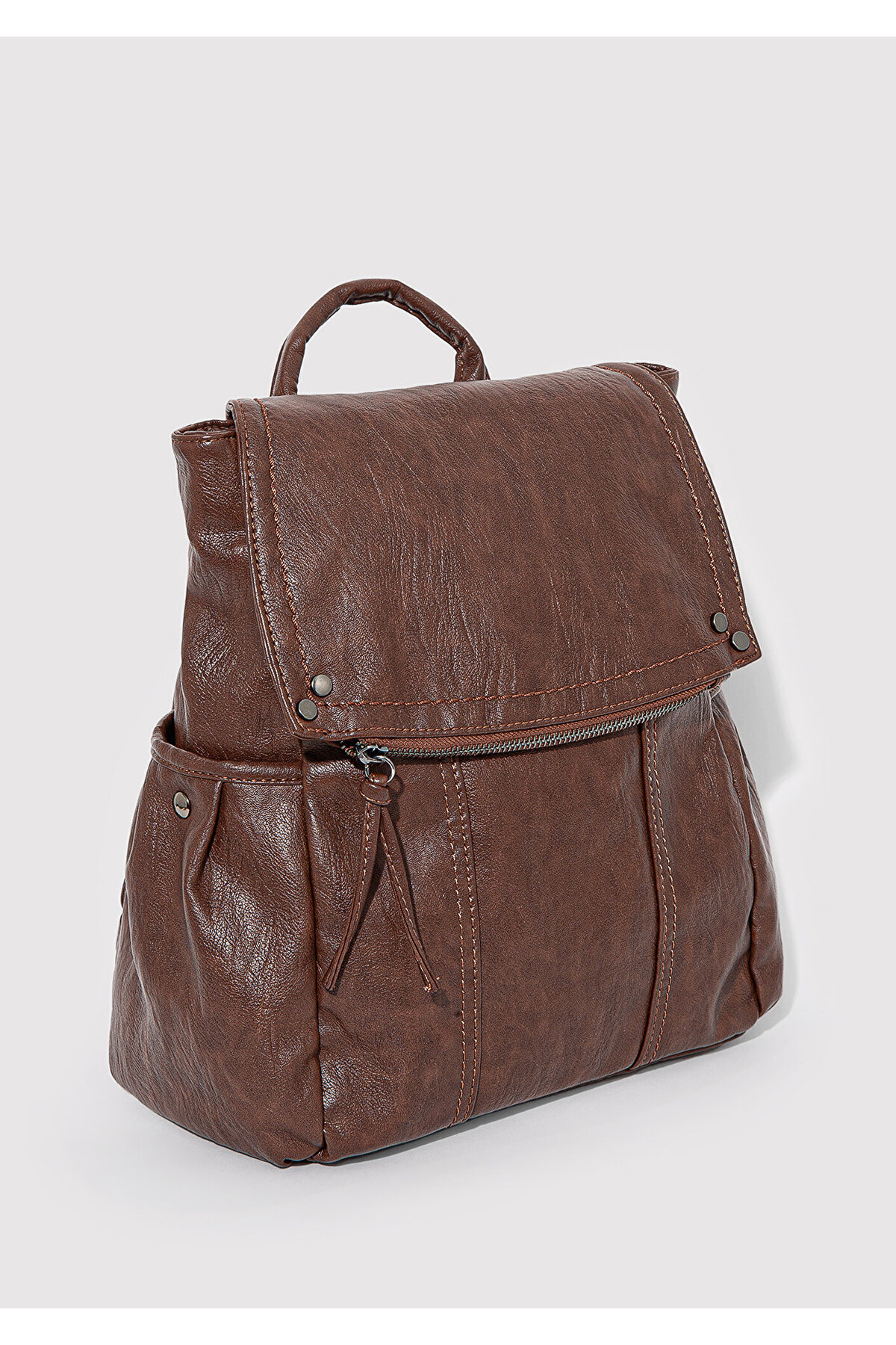 Mavi  Kahverengi Sırt Çantası 1912152-25818 - Görsel 4