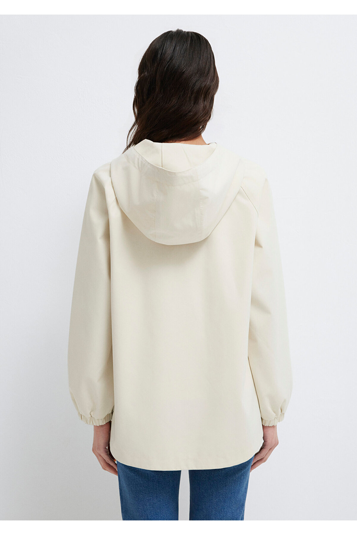 Mavi  MAVİ KADIN KAPÜŞONLU CEKET Kum Beji 1110014-70134 - Görsel 5