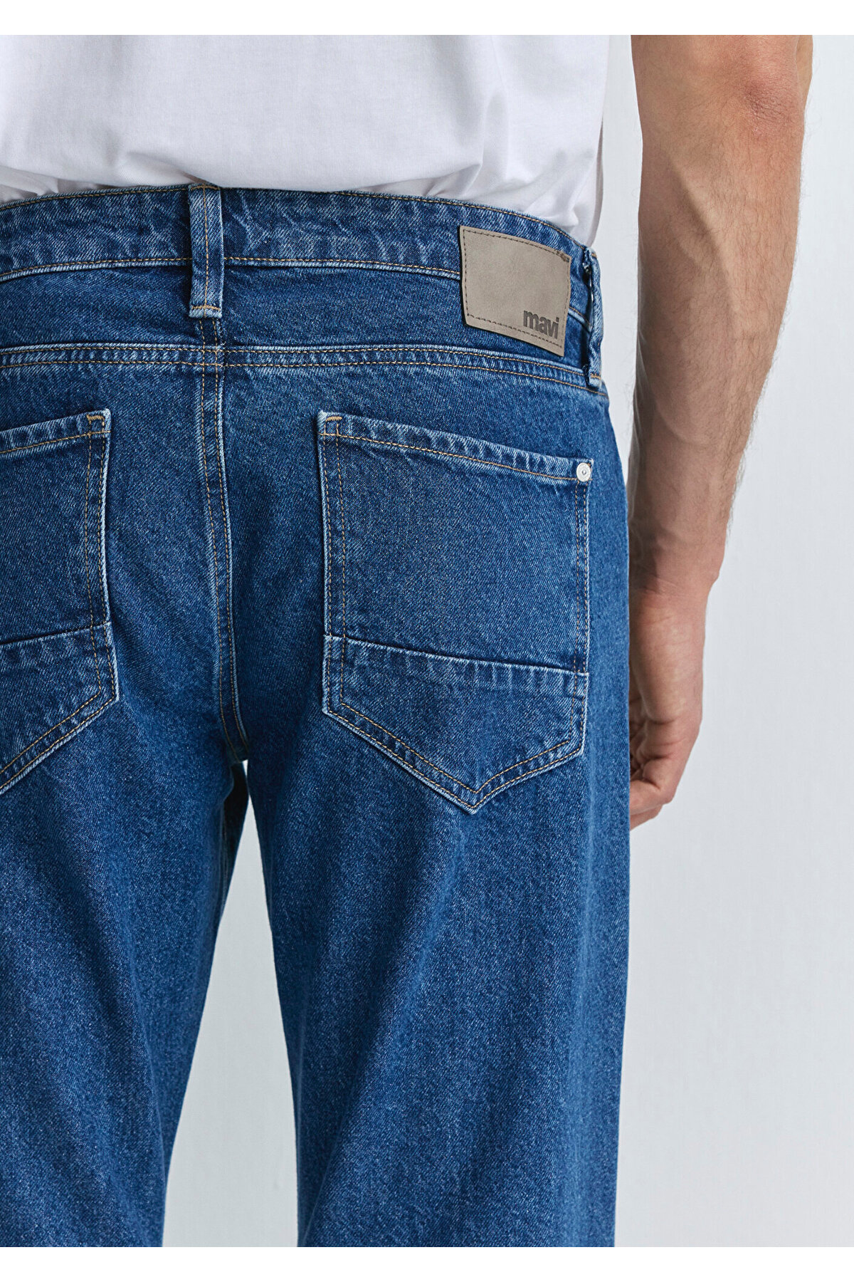 Mavi  Hunter 90lar İndigo Mavisi Jean Pantolon 0020233733 - Görsel 7