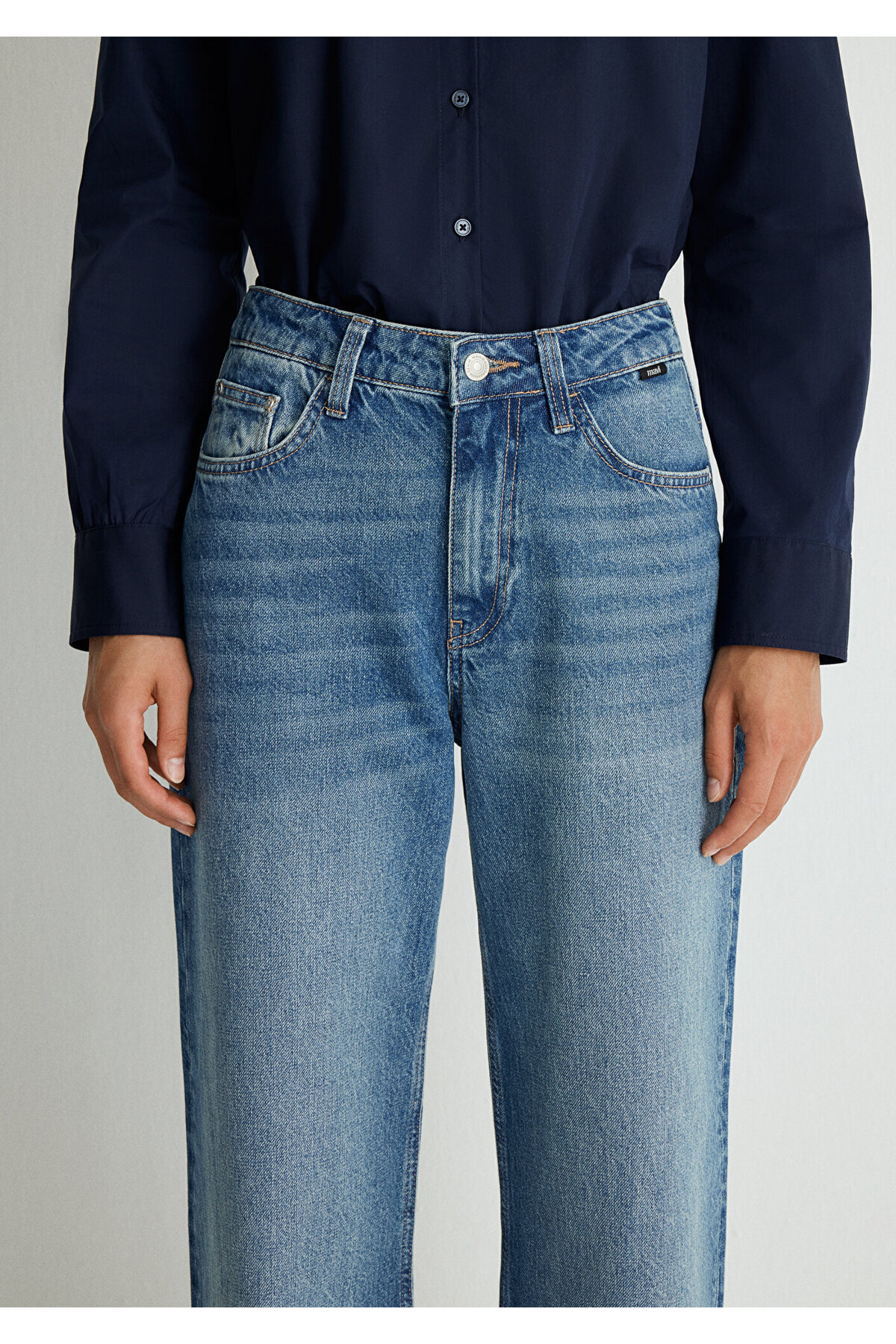 Mavi  Malibu Real Blue Vintage Indigo Mavisi Jean Pantolon 1010152-87779 - Görsel 8