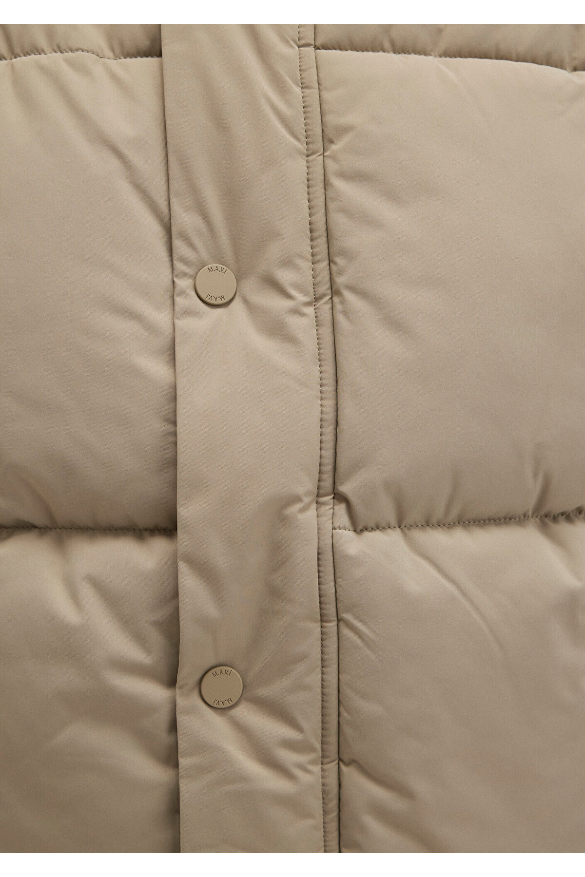 Mavi  Kapüşonlu Bej Şişme Yelek Regular Fit / Normal Kesim 0110306-86749 - Görsel 7