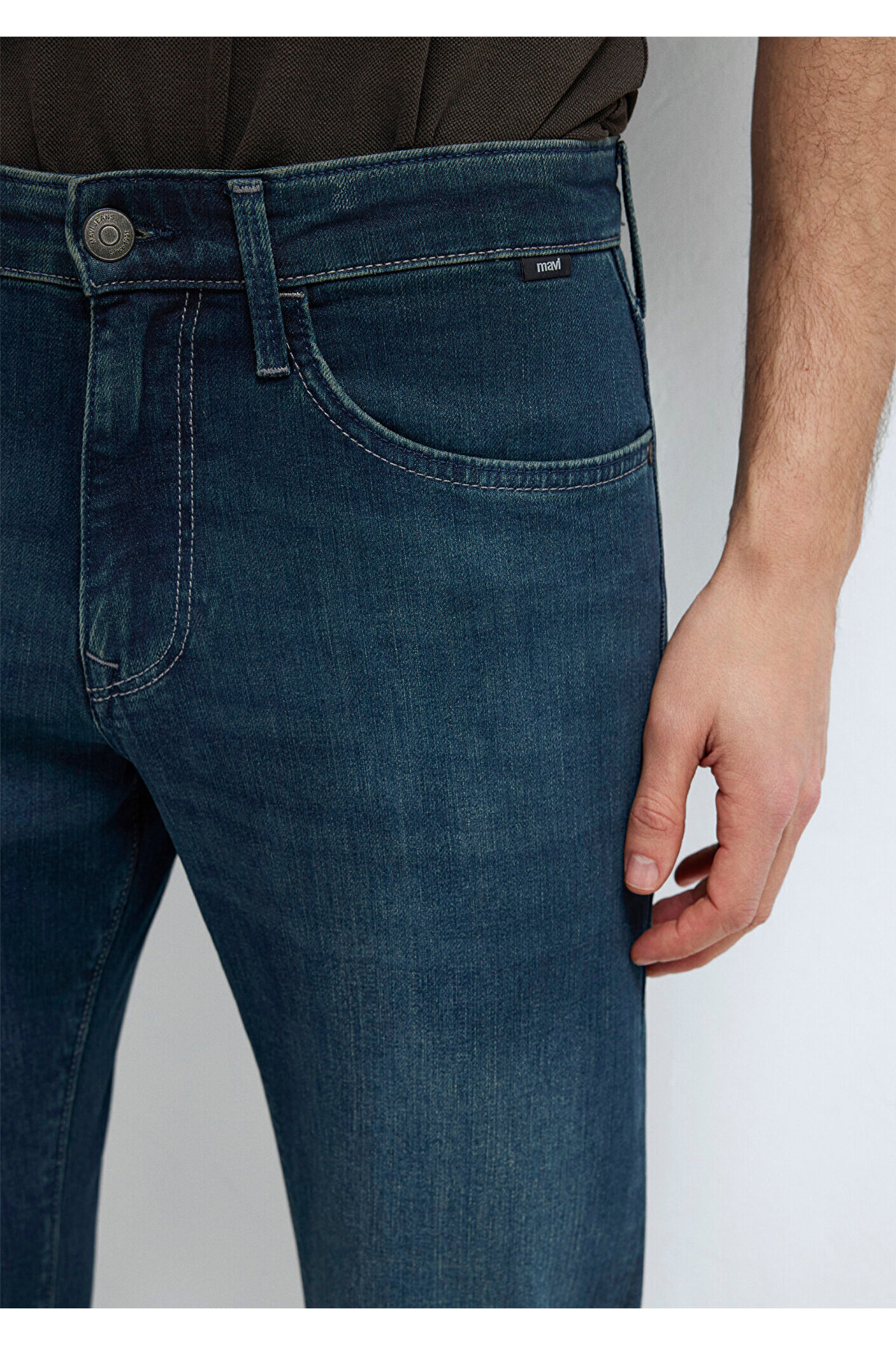 Mavi  Hunter Premium Koyu Jean Pantolon 0020231266 - Görsel 6