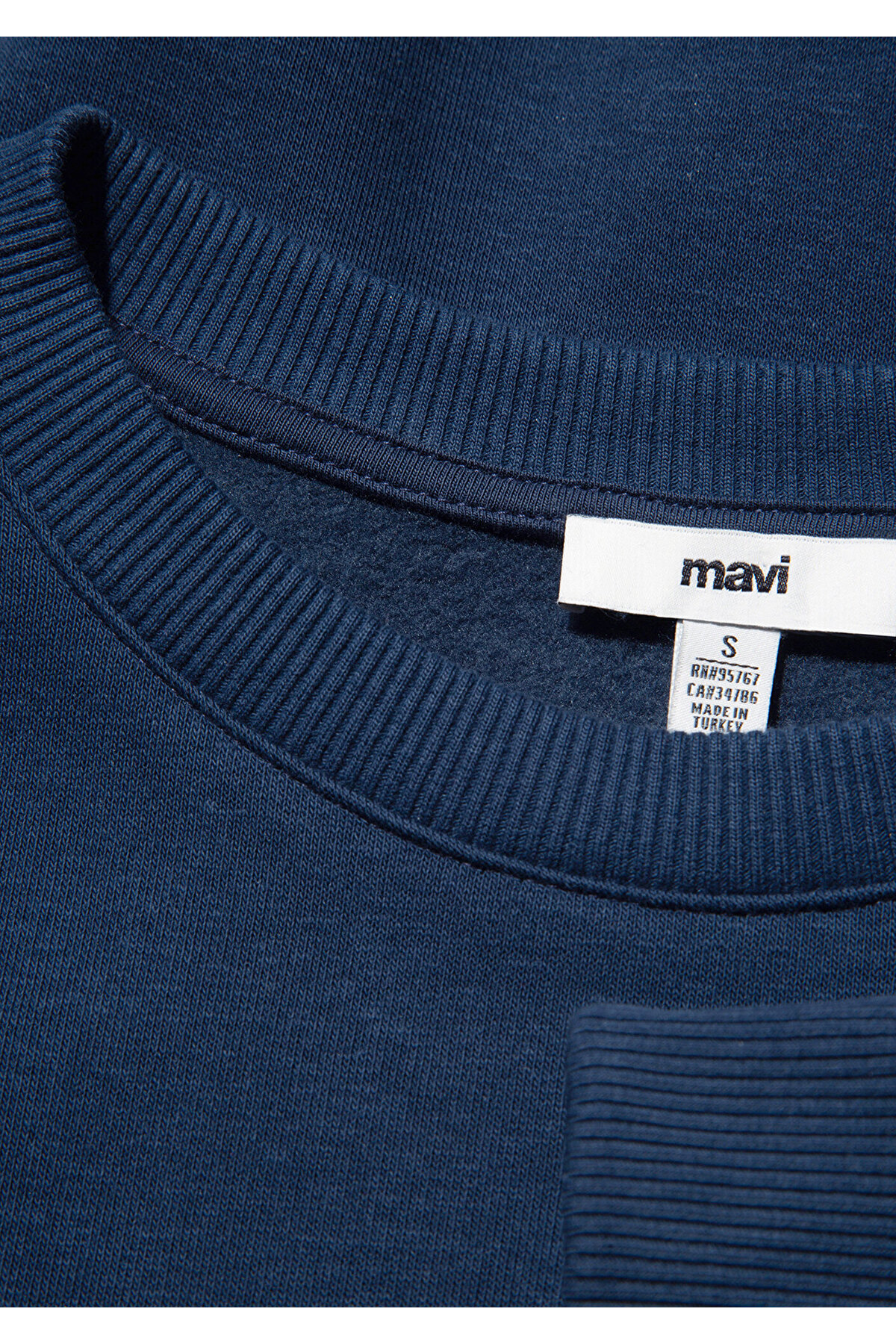 Mavi  Logo Baskılı Lacivert Sweatshirt 1611656-82454 - Görsel 8