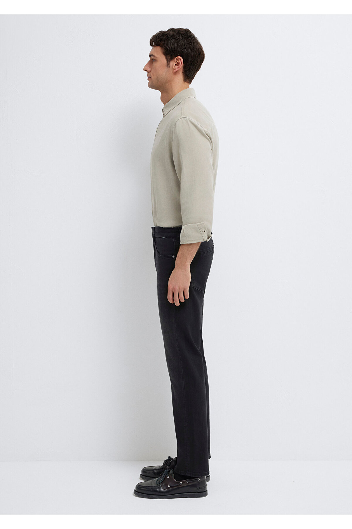 Mavi  Hunter Premium Koyu Gri Smoke Jean Pantolon 0020218775 - Görsel 4