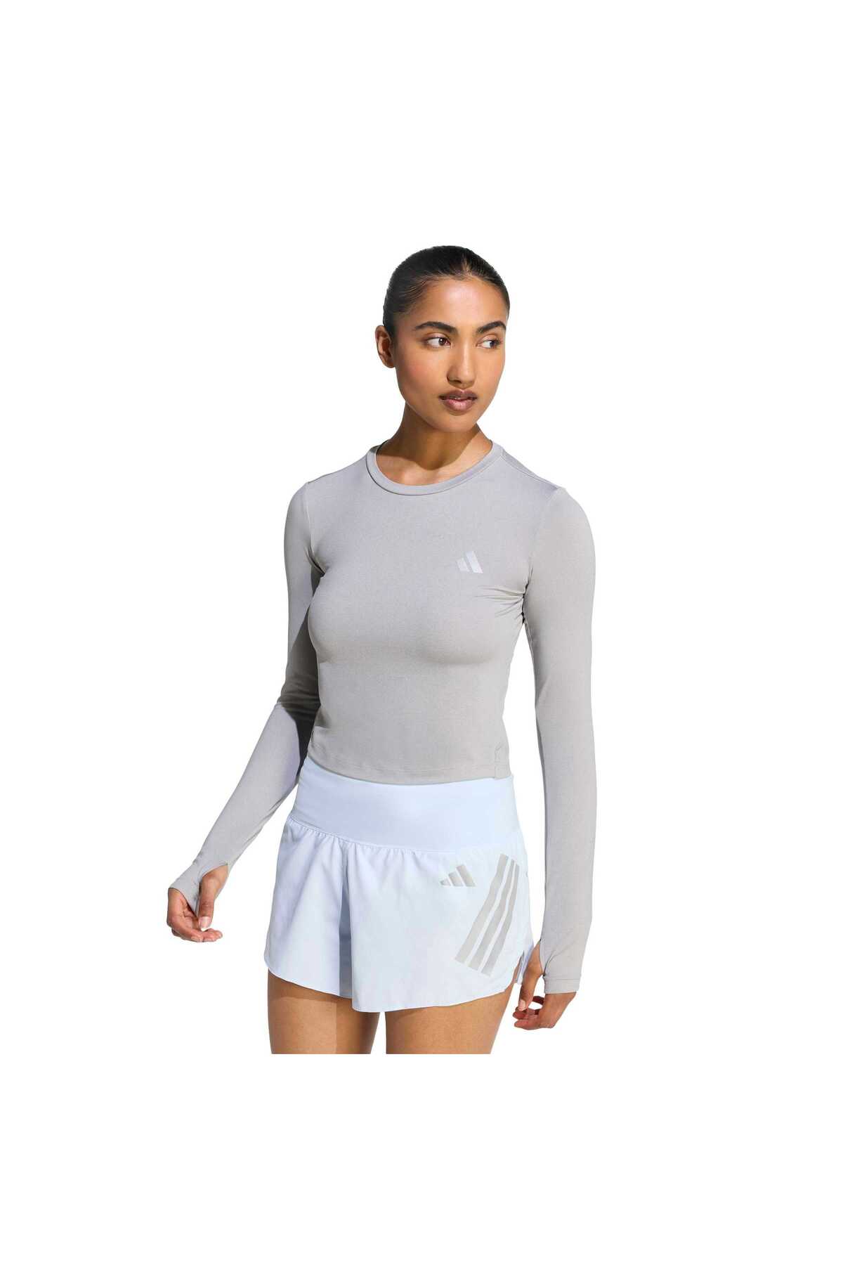 adidas Run Ess Ls W Kadın Spor Sweatshirt KE8418