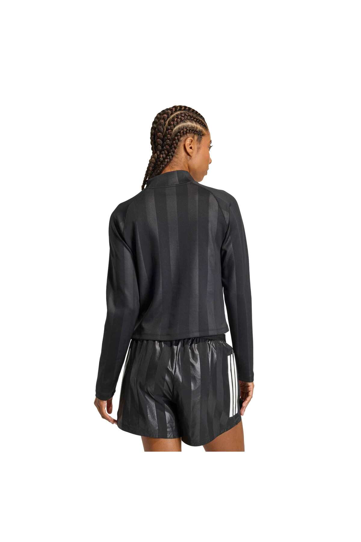 adidas Q2 Hyg 1/4 Zip Kadın Spor Sweatshirt KC7701 görsel 2