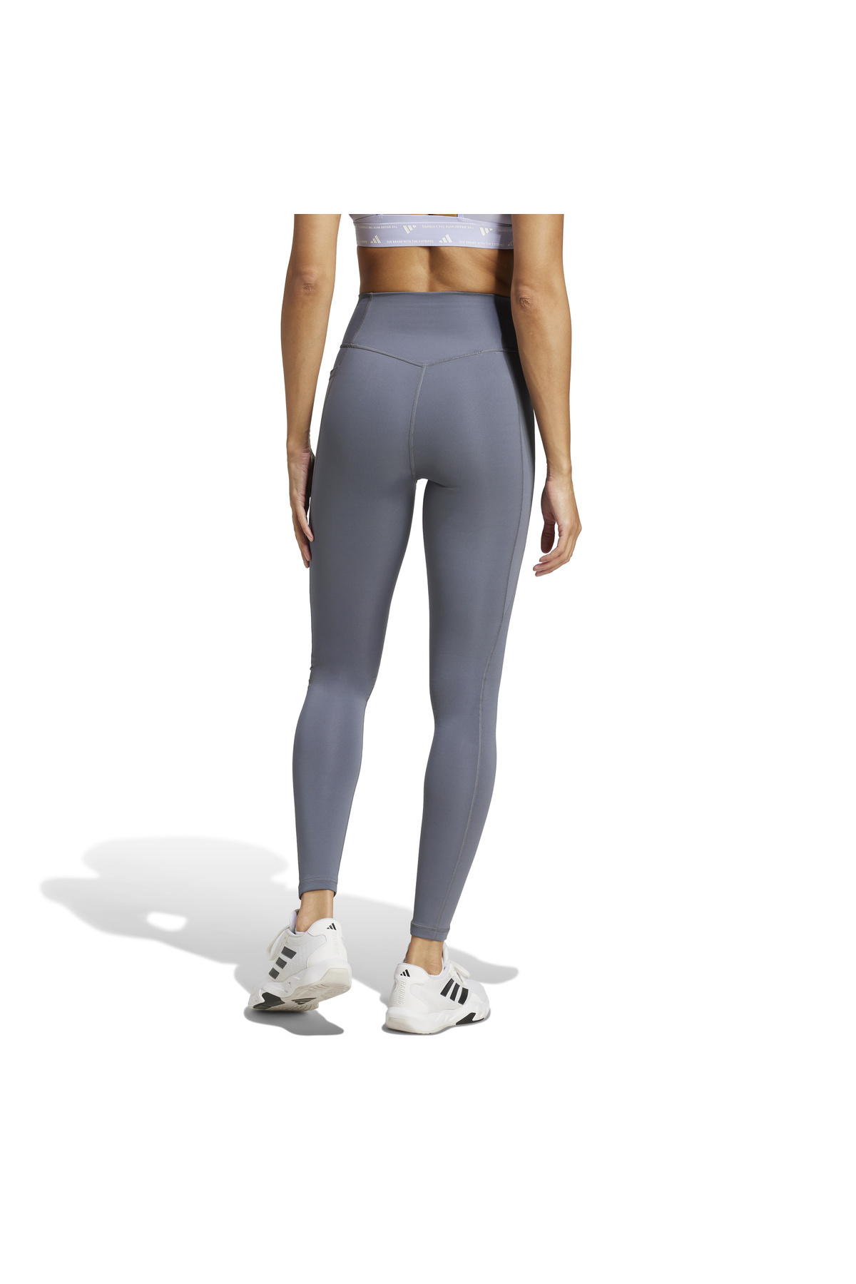 adidas Optimé Essentials Gizli Cepli Tam Boy Tayt görsel 2