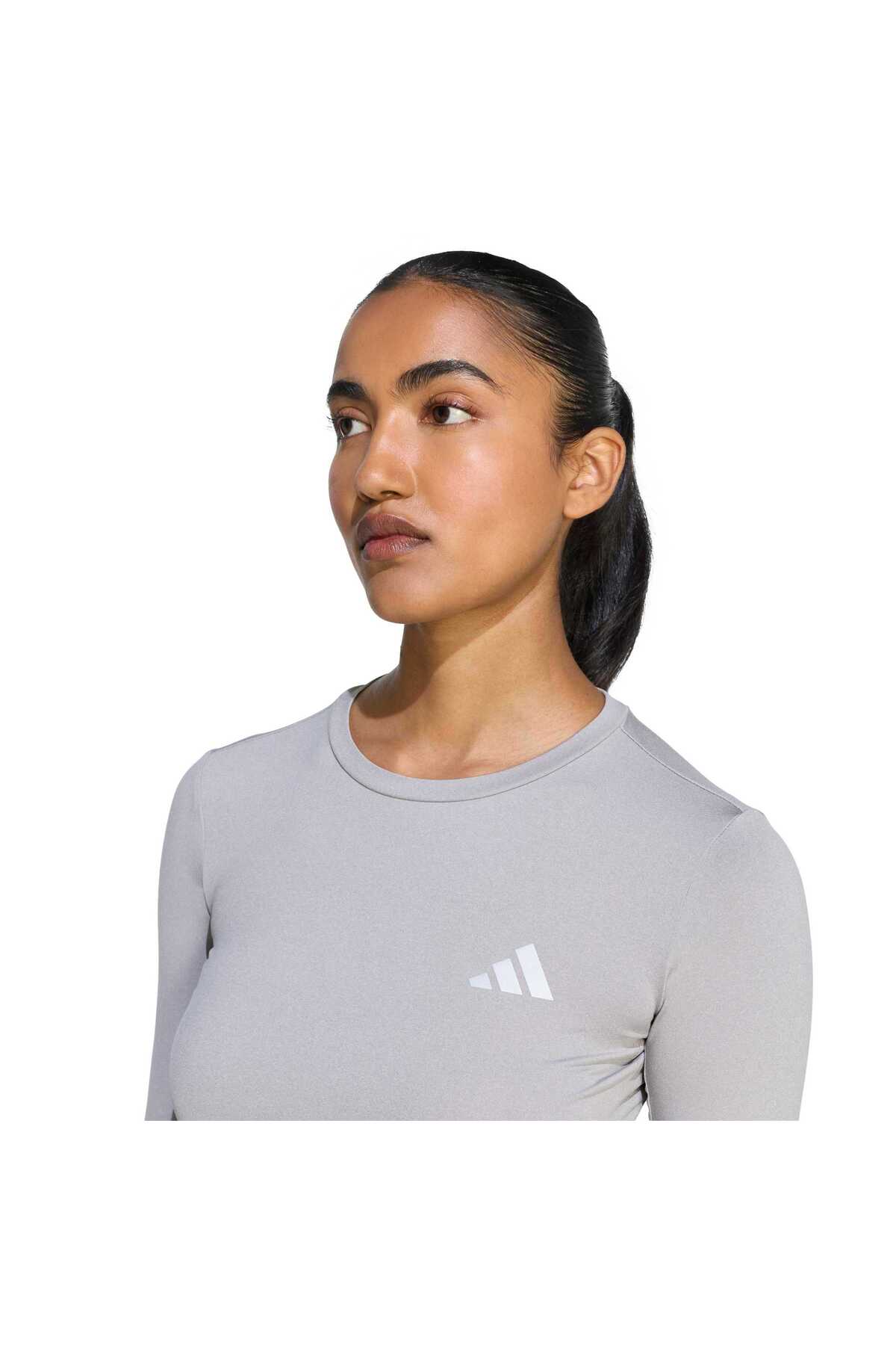 adidas Run Ess Ls W Kadın Spor Sweatshirt KE8418 görsel 5
