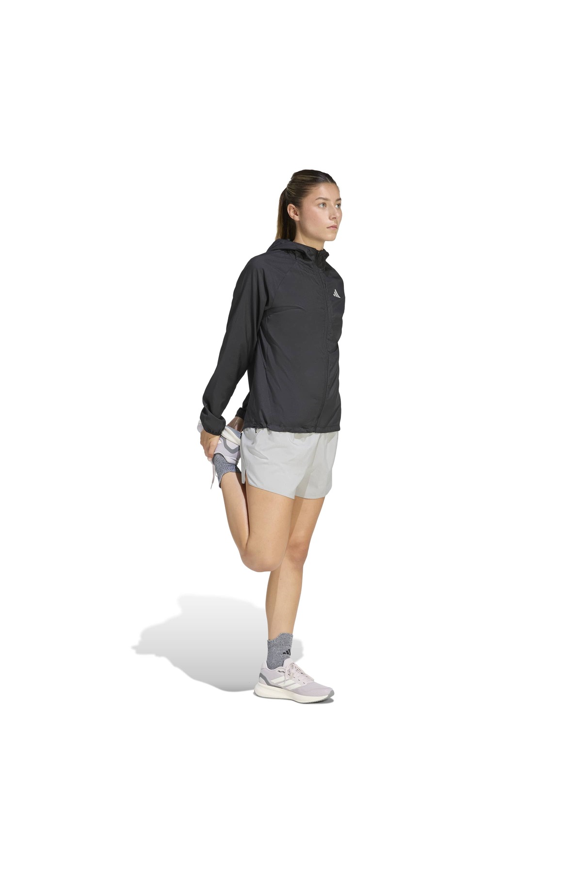 adidas Run Ess Jkt W Kadın Spor Ceket KA4339 görsel 3
