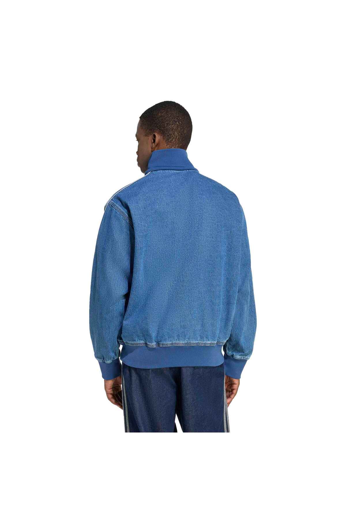 adidas Denim Fb Tt Erkek Spor Sweatshirt KD1517 görsel 2