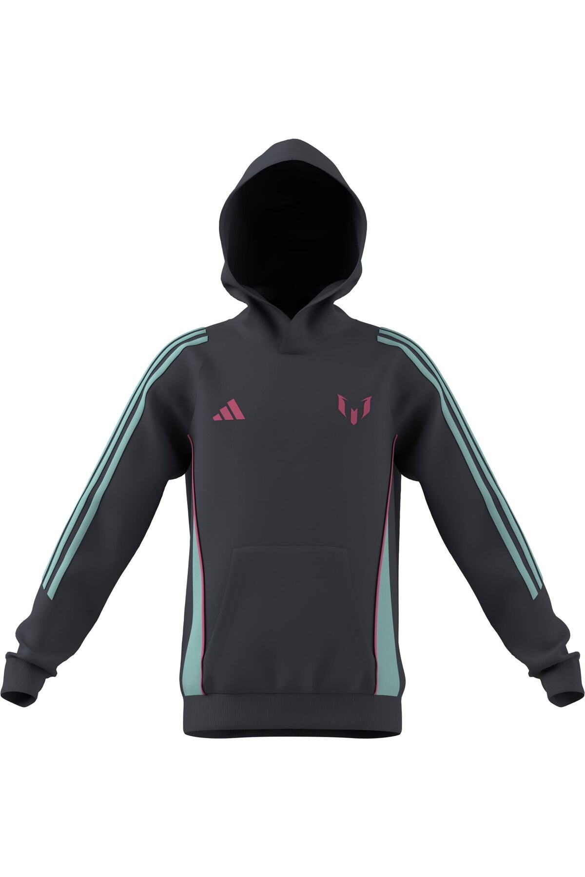 adidas Messi Hoody Y Unisex Genç Spor Sweatshirt KD6423 görsel 3