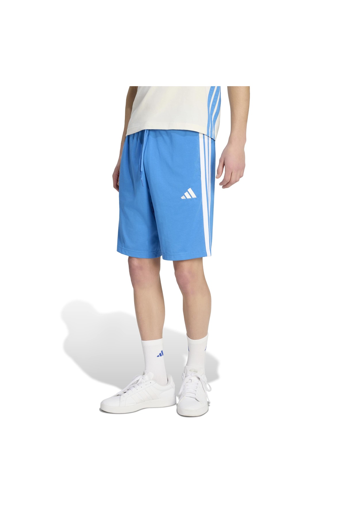 شورت ورزشیمردانهadidasآبی