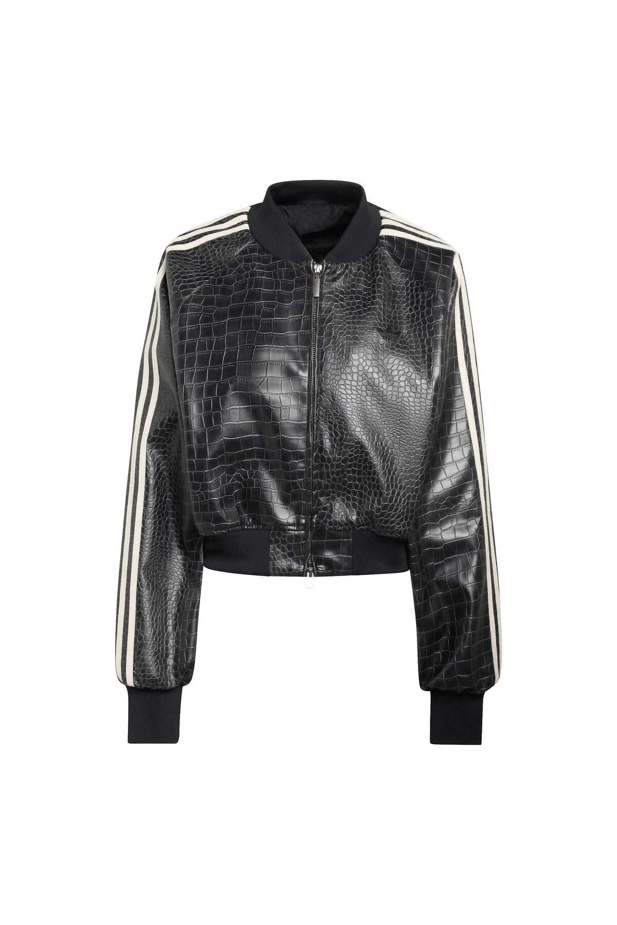 adidas Sst Plthr Jkt Kadın Spor Ceket KE5035 görsel 4