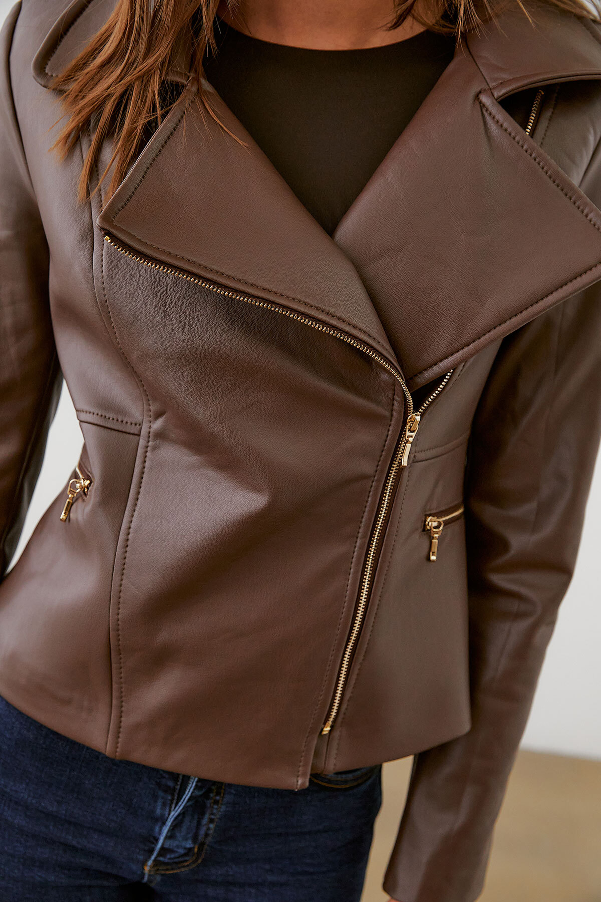 urban focus  Kruvaze Deri Mont - Görsel 7