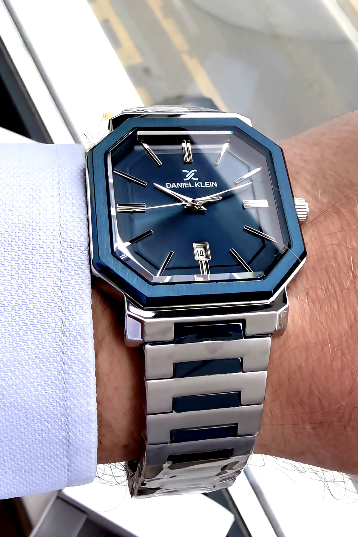 Daniel Klein  Hediyelik Orijinal Erkek Kol Saati 3 Atm Su Geçirmez Gümüş Renk Çelik Kordon Dke2023c1 - Görsel 2