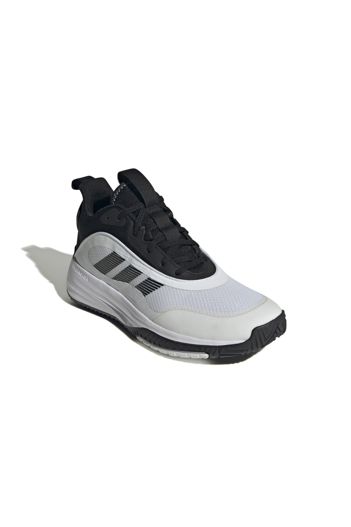adidas Ownthe Game 3.0 Erkek Beyaz Basketbol Ayakkabısı görsel 4