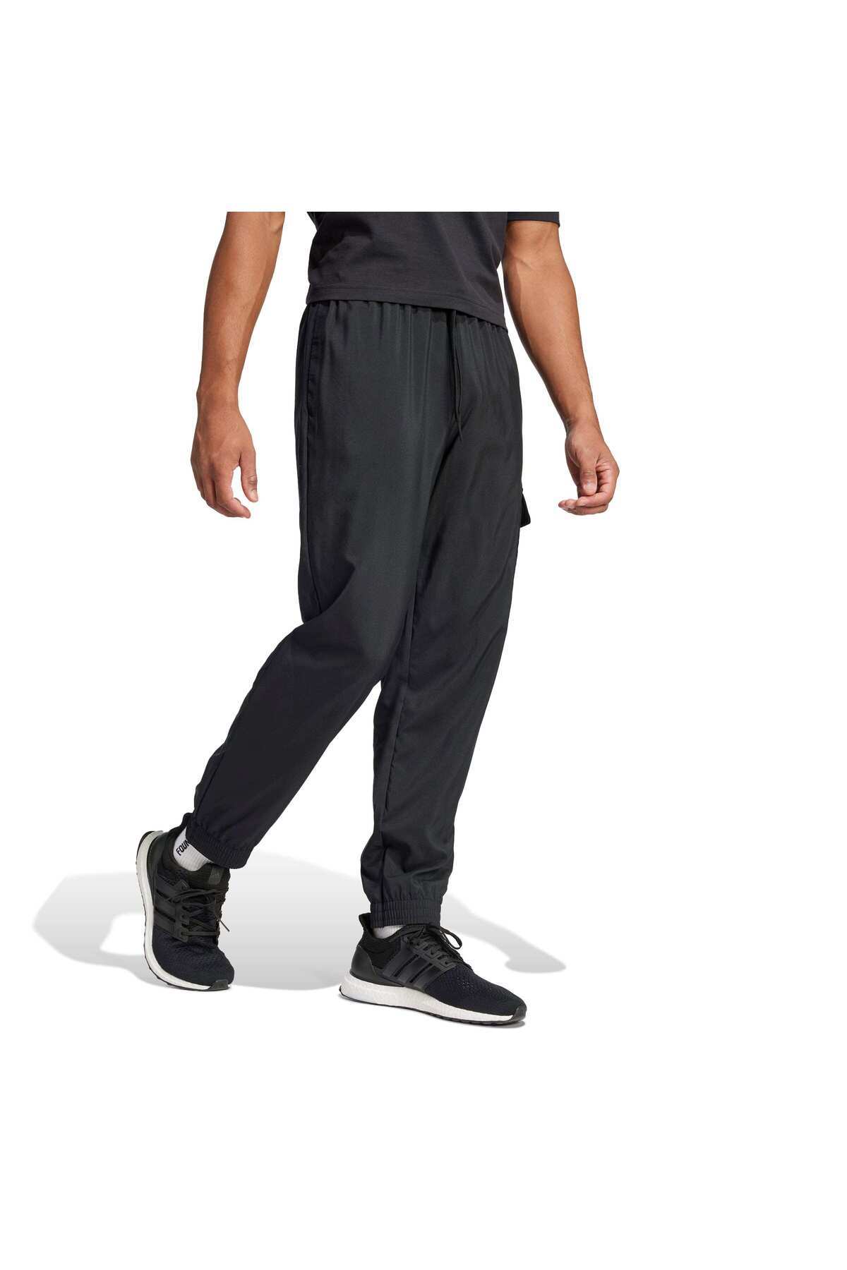 adidas Essentials Small Logo Cargo Eşofman Altı görsel 3