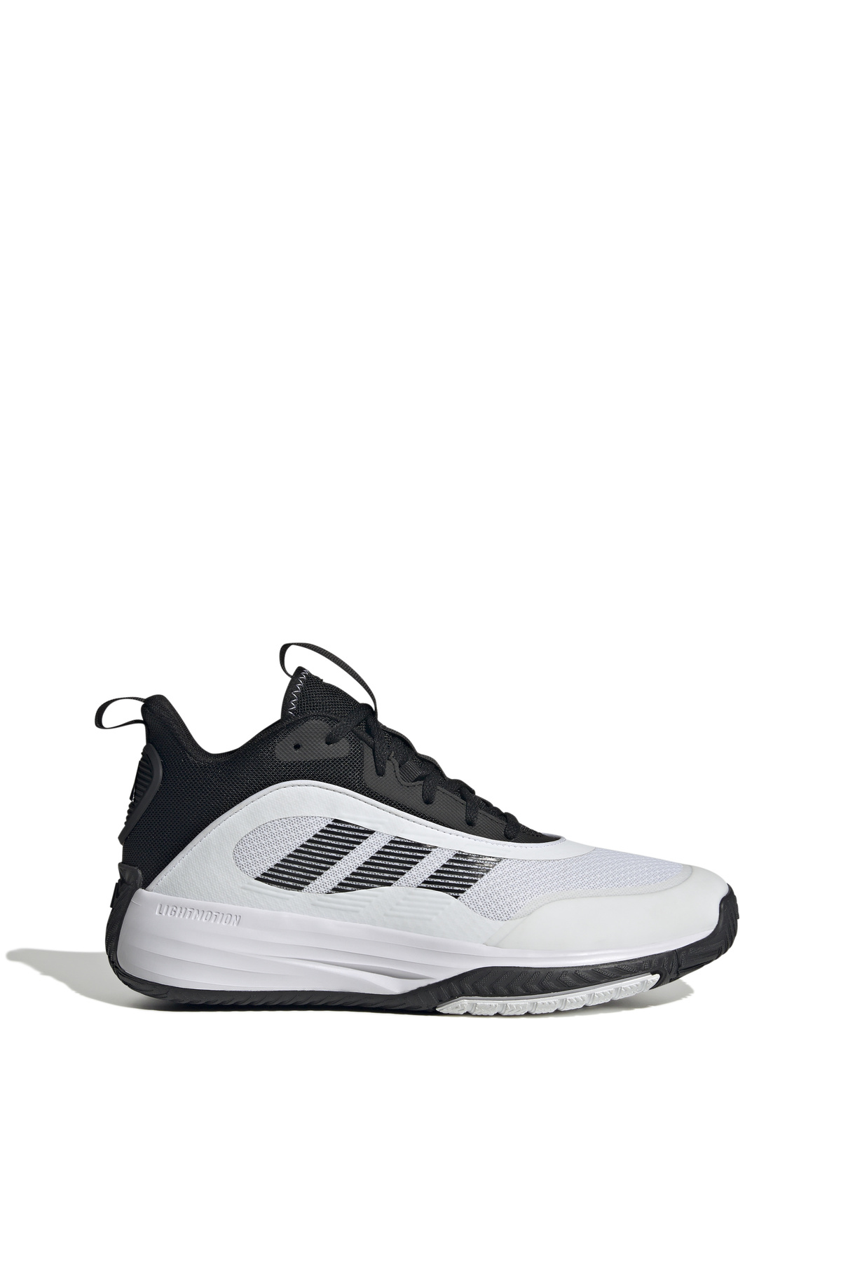 adidas Ownthe Game 3.0 Erkek Beyaz Basketbol Ayakkabısı görsel 3
