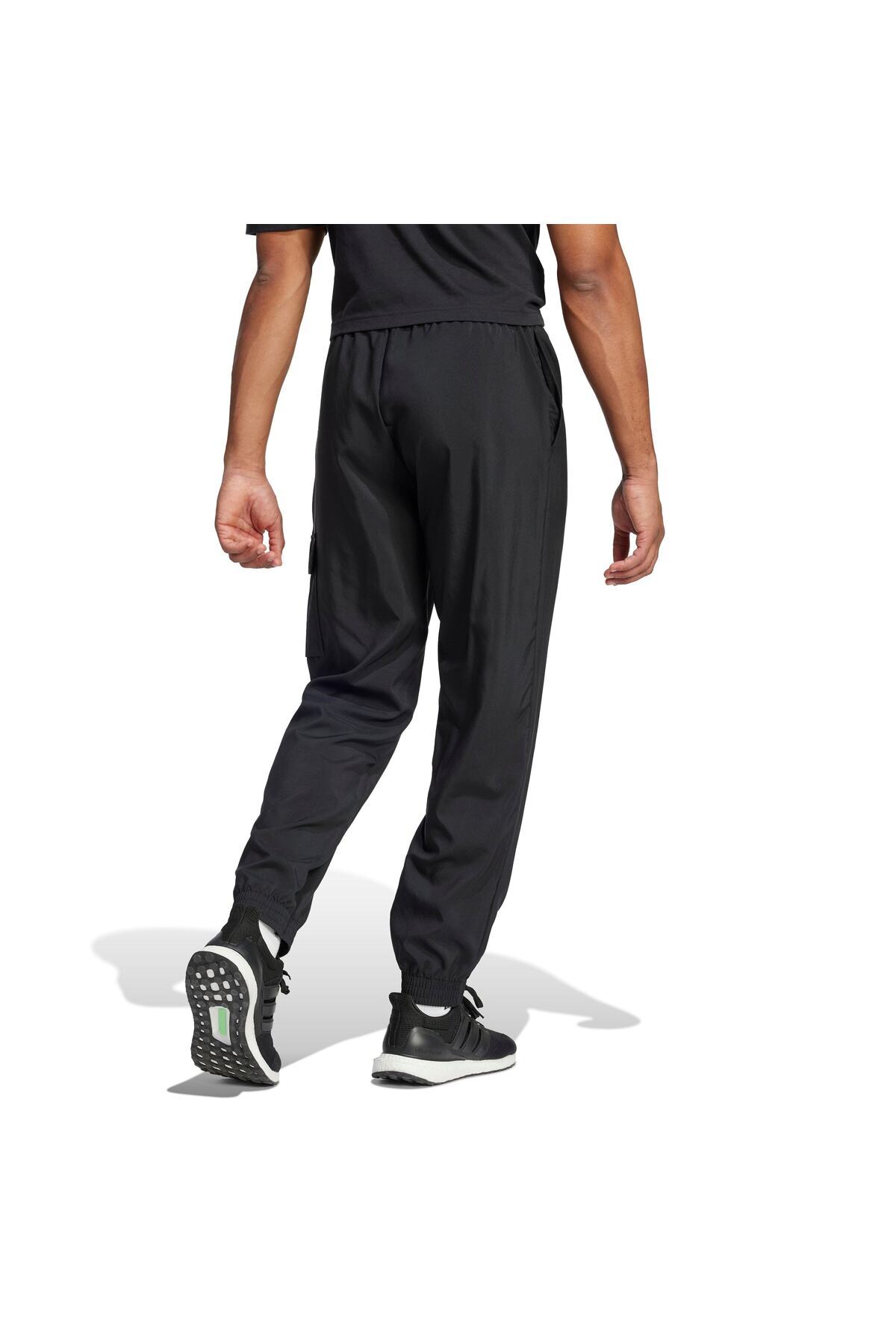 adidas Essentials Small Logo Cargo Eşofman Altı görsel 2
