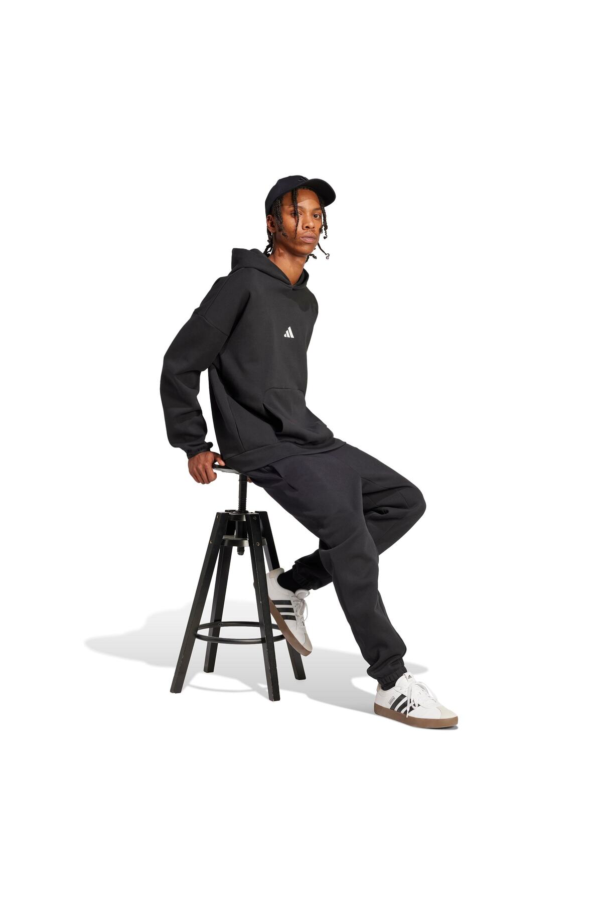 adidas JD4949 Future Icons Small Logo Erkek Eşofman Altı görsel 3