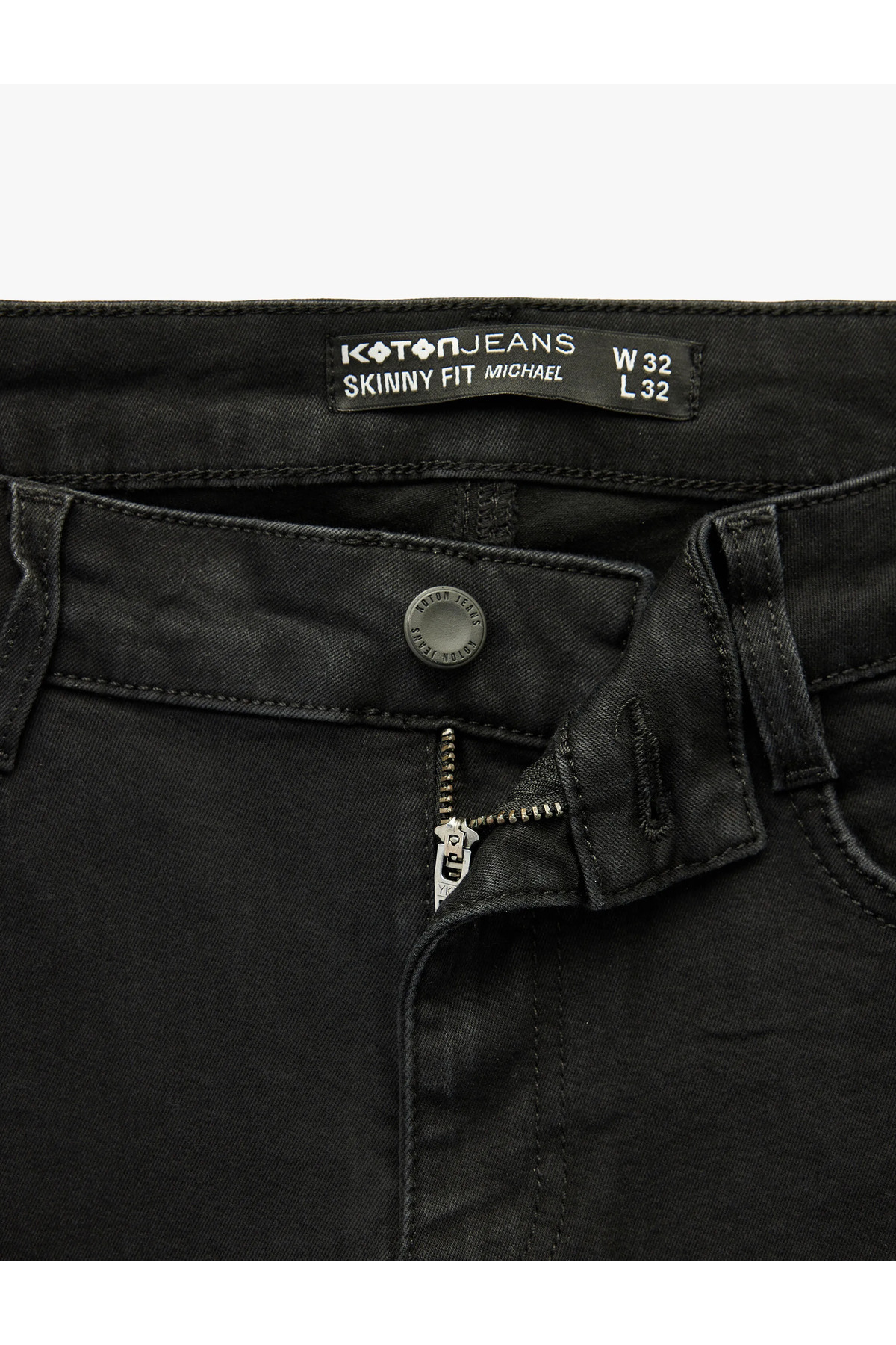 Koton Normal Bel Cepli Skinny Fit Jean Pantolon - Michael Jean görsel 6