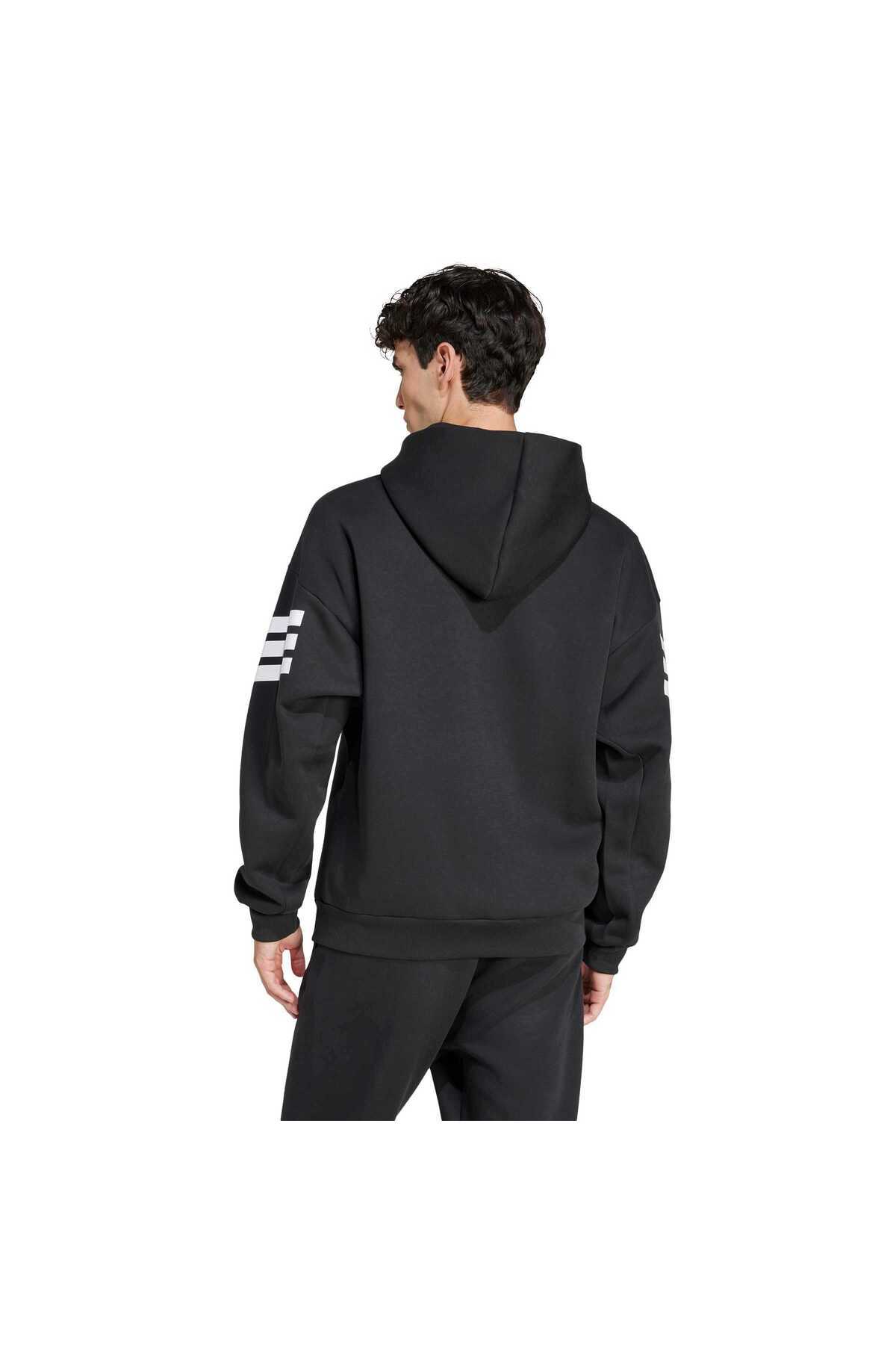 adidas Future Icons 3-Stripes Full-Zip Kapüşonlu Üst görsel 2