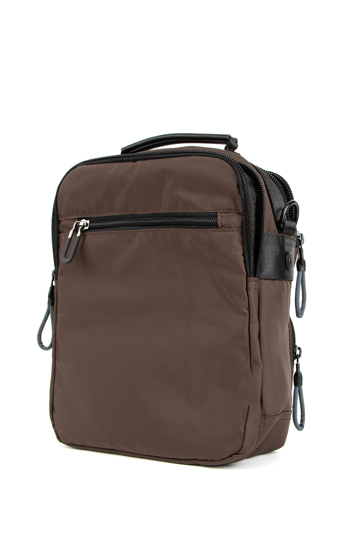 Necati Çanta  Çapraz Askılı Postacı El Ve Omuz Çantası Kahverengi - Görsel 7