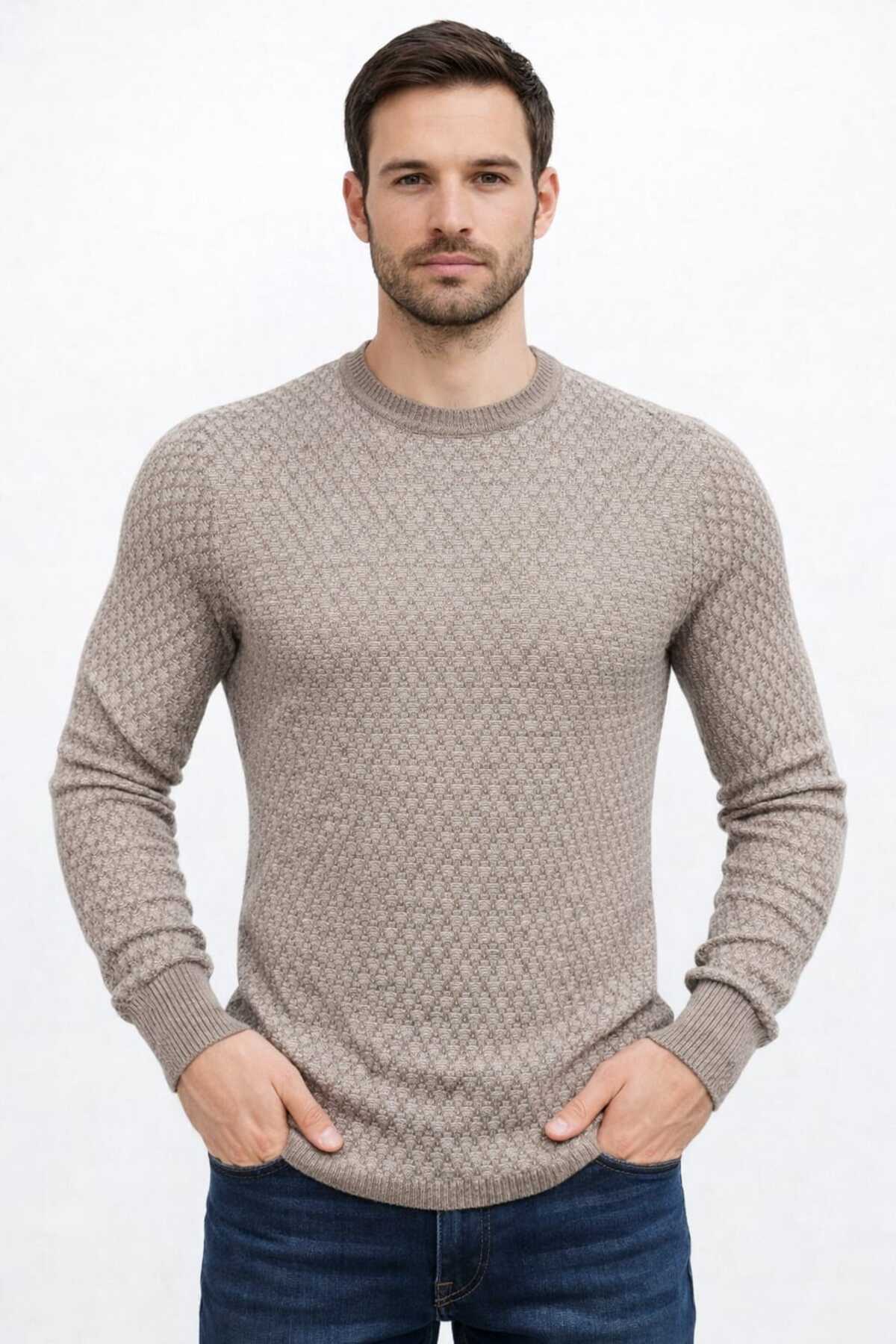 Castello  BİSİKLET YAKA ÖRME TRİKO KAZAK