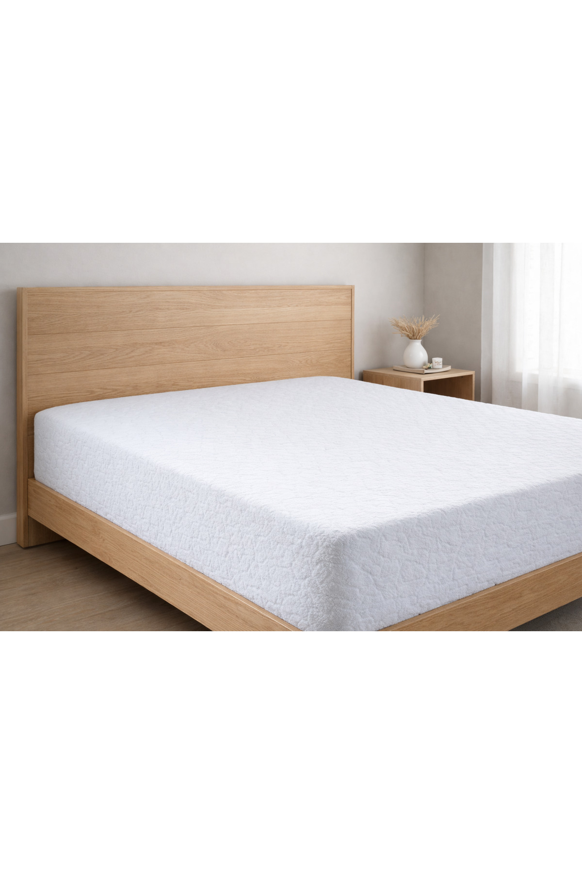 Elasticated Towel Bed Sheet Star Pattern