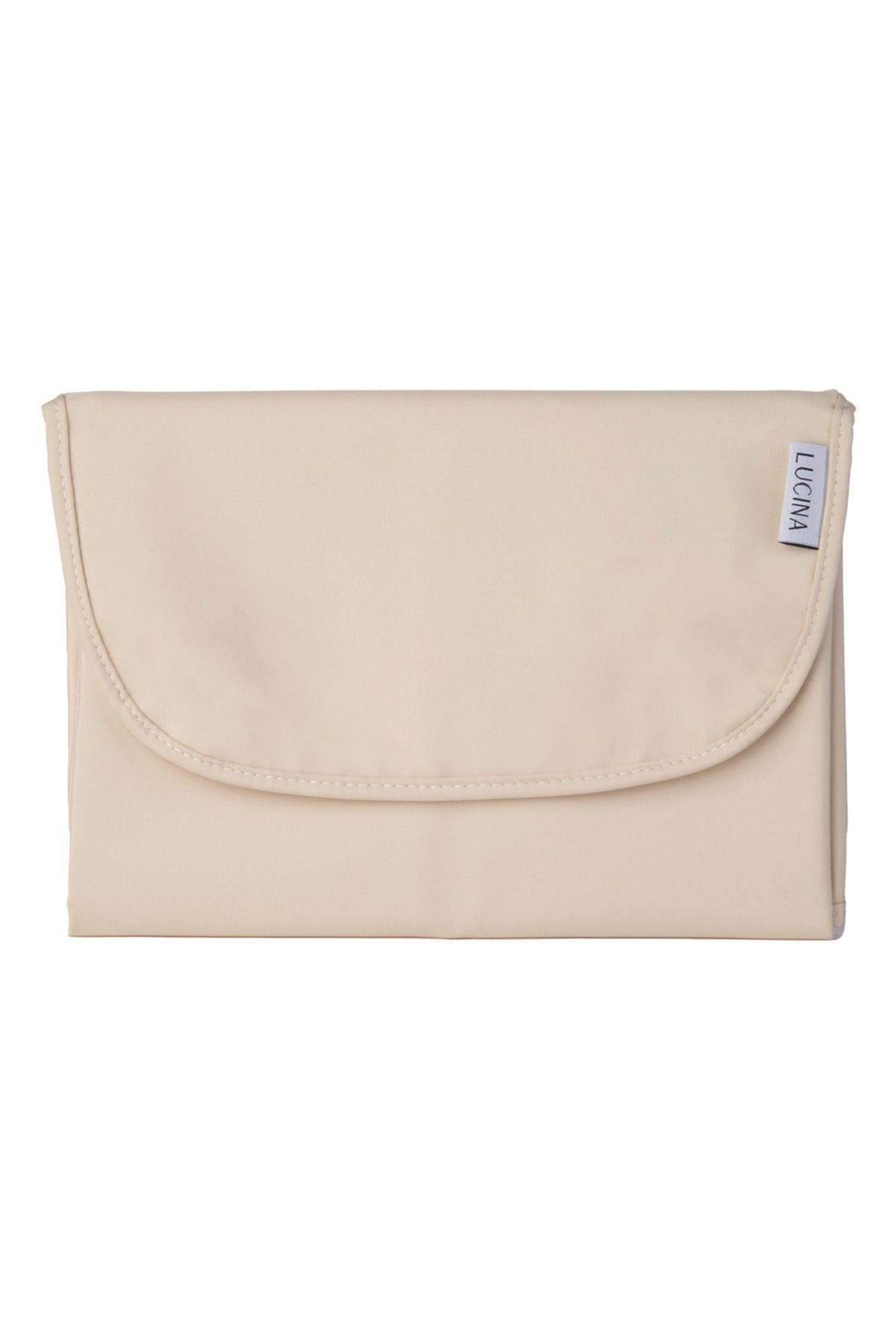 Lucina Nomi Bebek Alt Değiştirme Pedi Alt Açma Örtüsü Minderi Bej fotoğrafı 4 (önizleme)