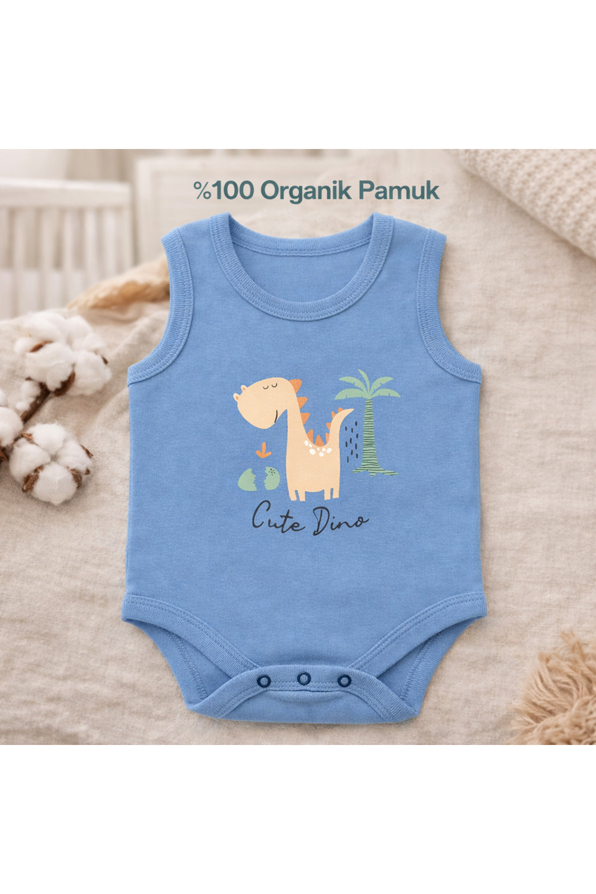 Mother Love BEBEK ATLET BODY ORGANİK PAMUKLU fotoğrafı 4 (önizleme)