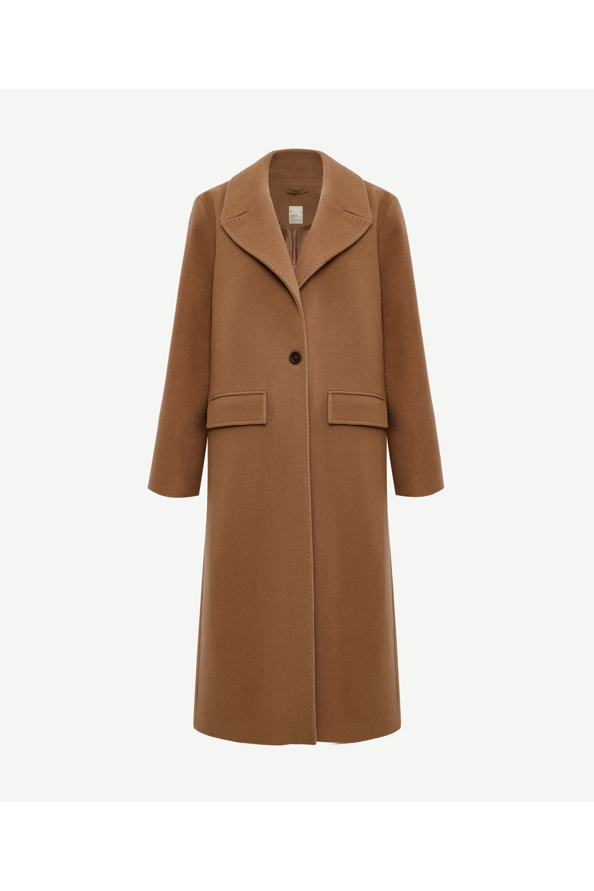 Yargıcı  Regular Ceket Yaka Uzun Kol Palto - Görsel 6