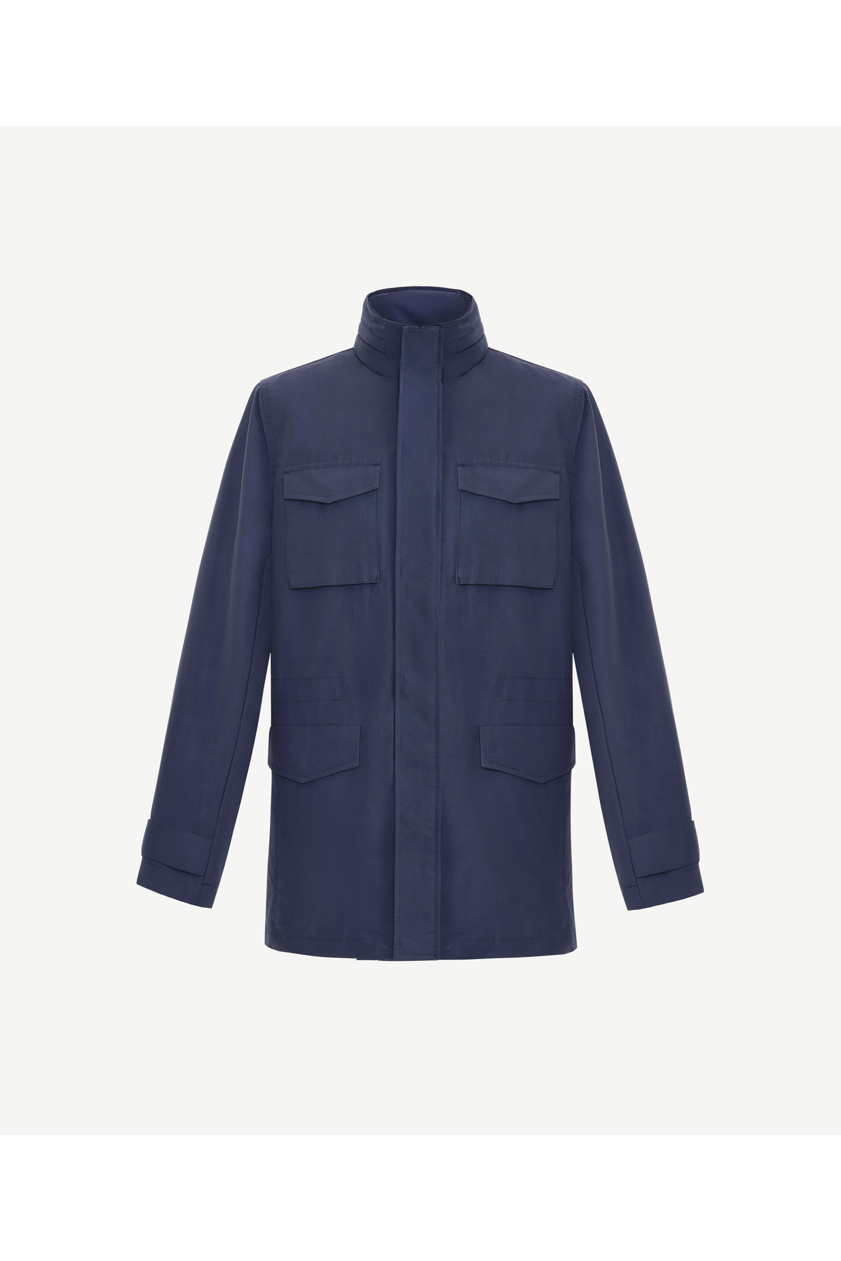 Yargıcı  Regular Dik Yaka Uzun Kol Yağmurluk - Görsel 7