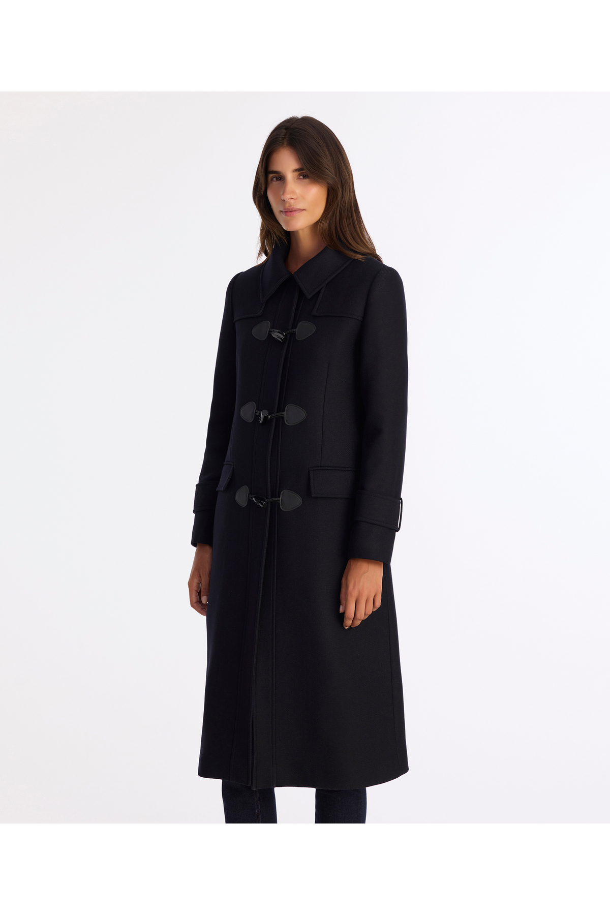 Yargıcı  Regular Ceket Yaka Uzun Kol Palto - Görsel 5
