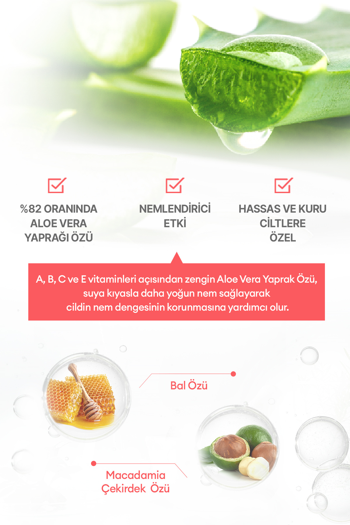 Nemlendirici ve Besleyici Vücut Losyonu KUNDAL Honey & Macadamia Pure Body Lotion (Cherry Blossom) — 7210 — تصویر 7 از 9