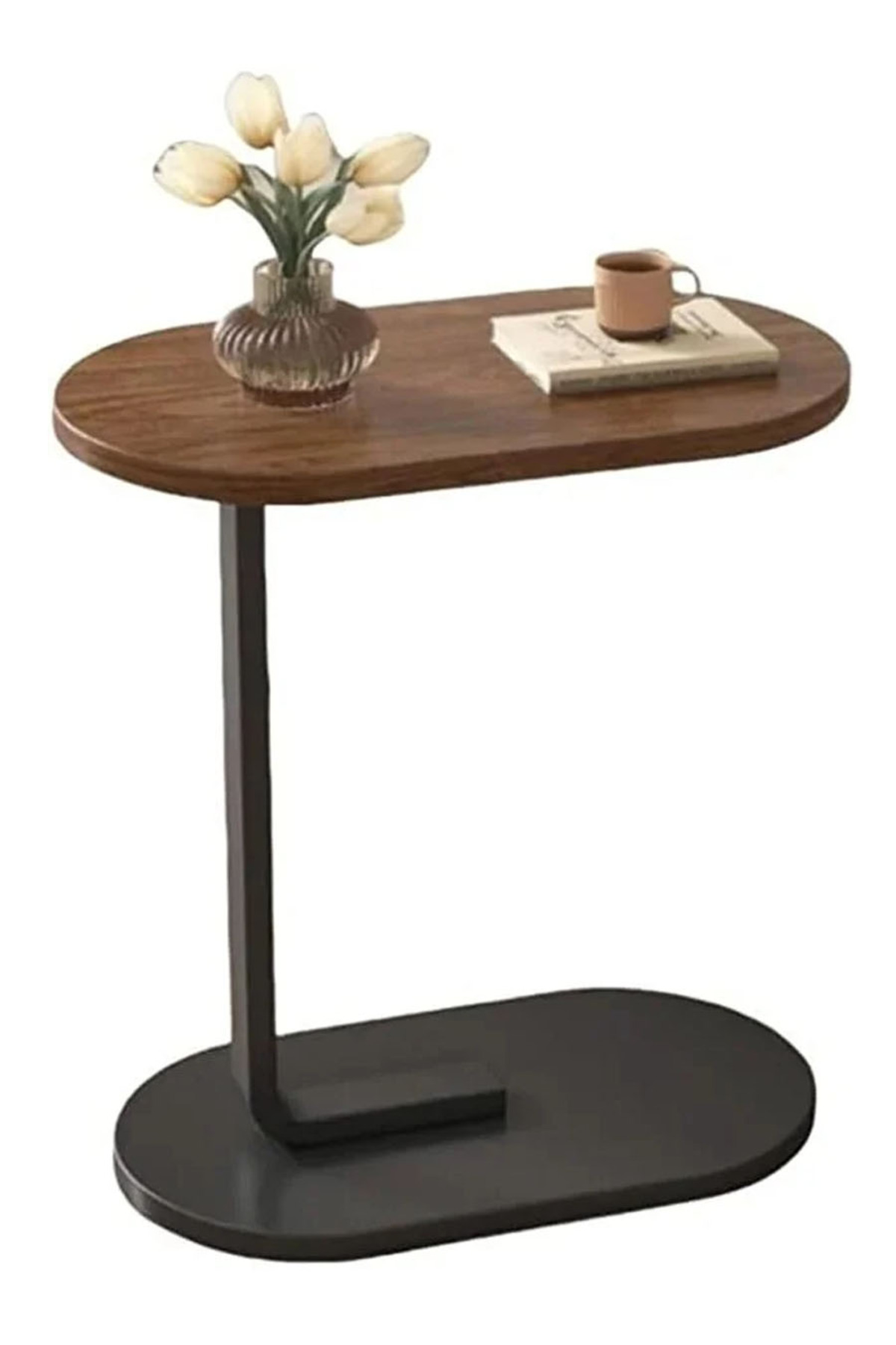 طقم من 4 قطع - طاولة قهوة عصرية |طاولة جانبية على...